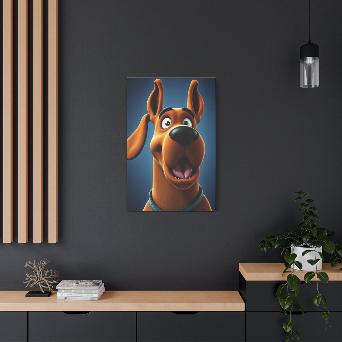 Supreme Scooby-Doo (TV Series) Characters Art Collection Wall Art & Canvas Print