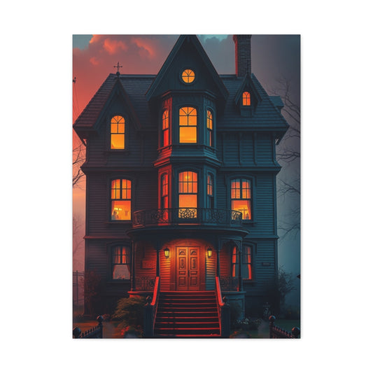 Masterpiece Haunted House Art Vision Wall Art & Canvas Print