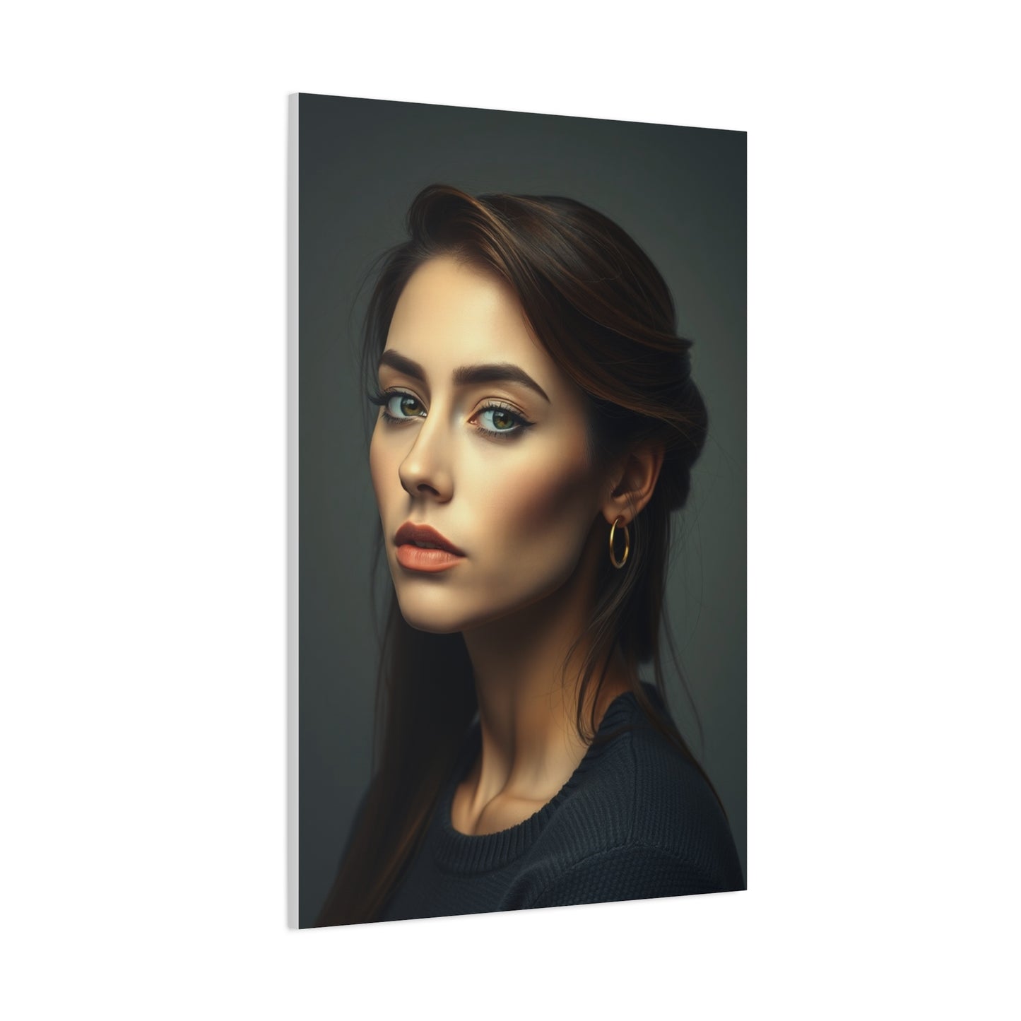 Masterpiece Female Portrait Art Vision Wall Art & Canvas Print
