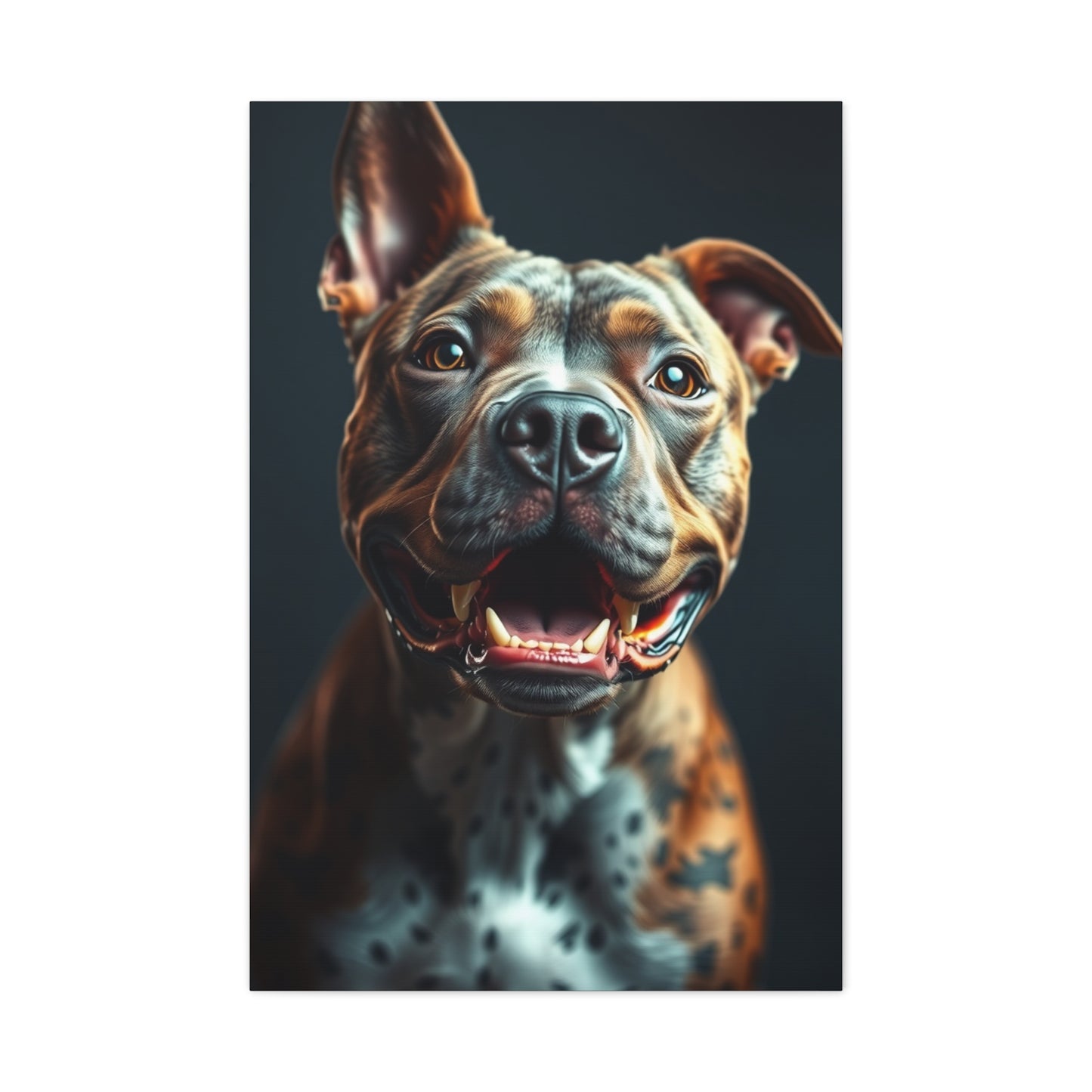 Supreme Pit Bull Art Collection Wall Art & Canvas Print