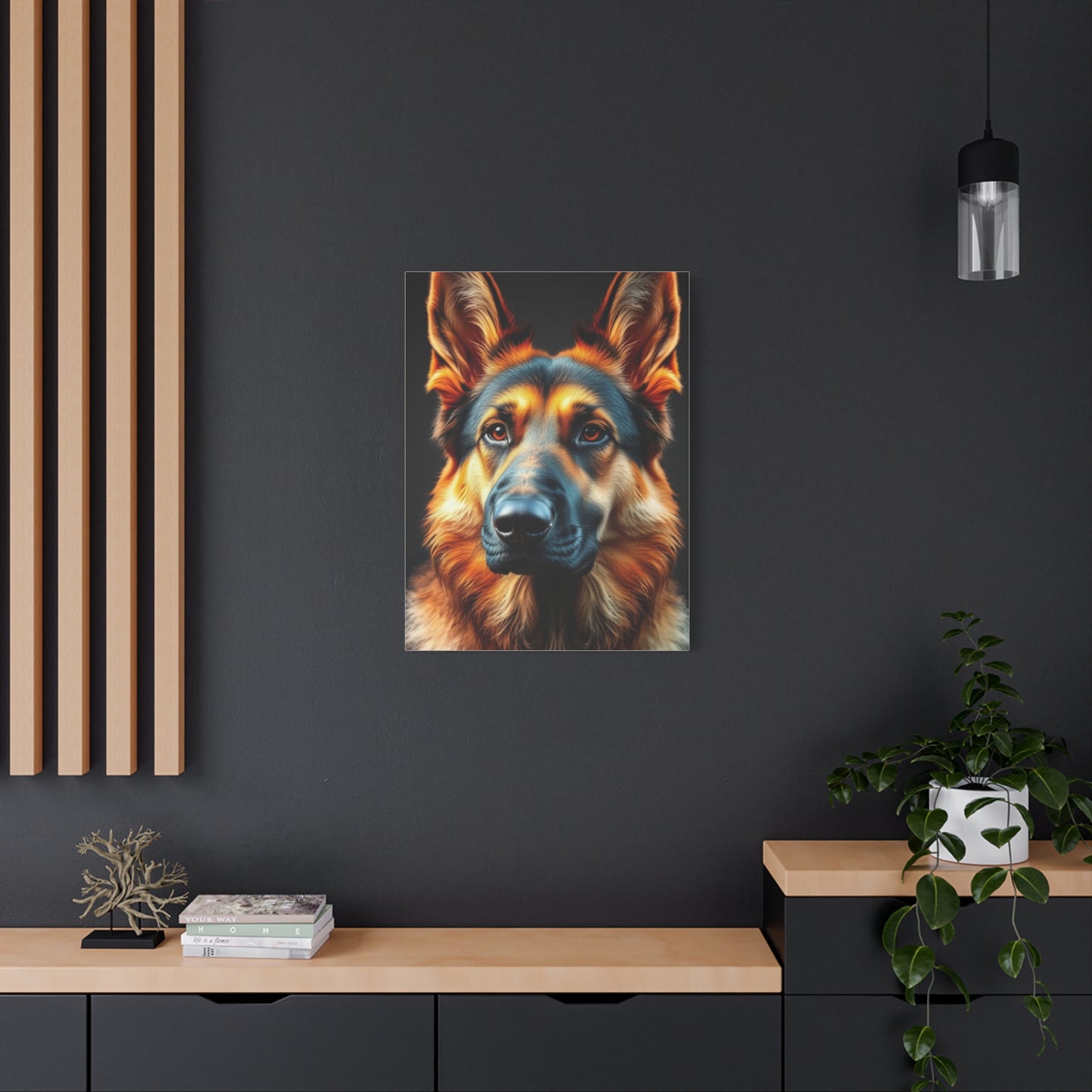 German Shepherd Art Supreme Gallery Wall Art & Canvas Print