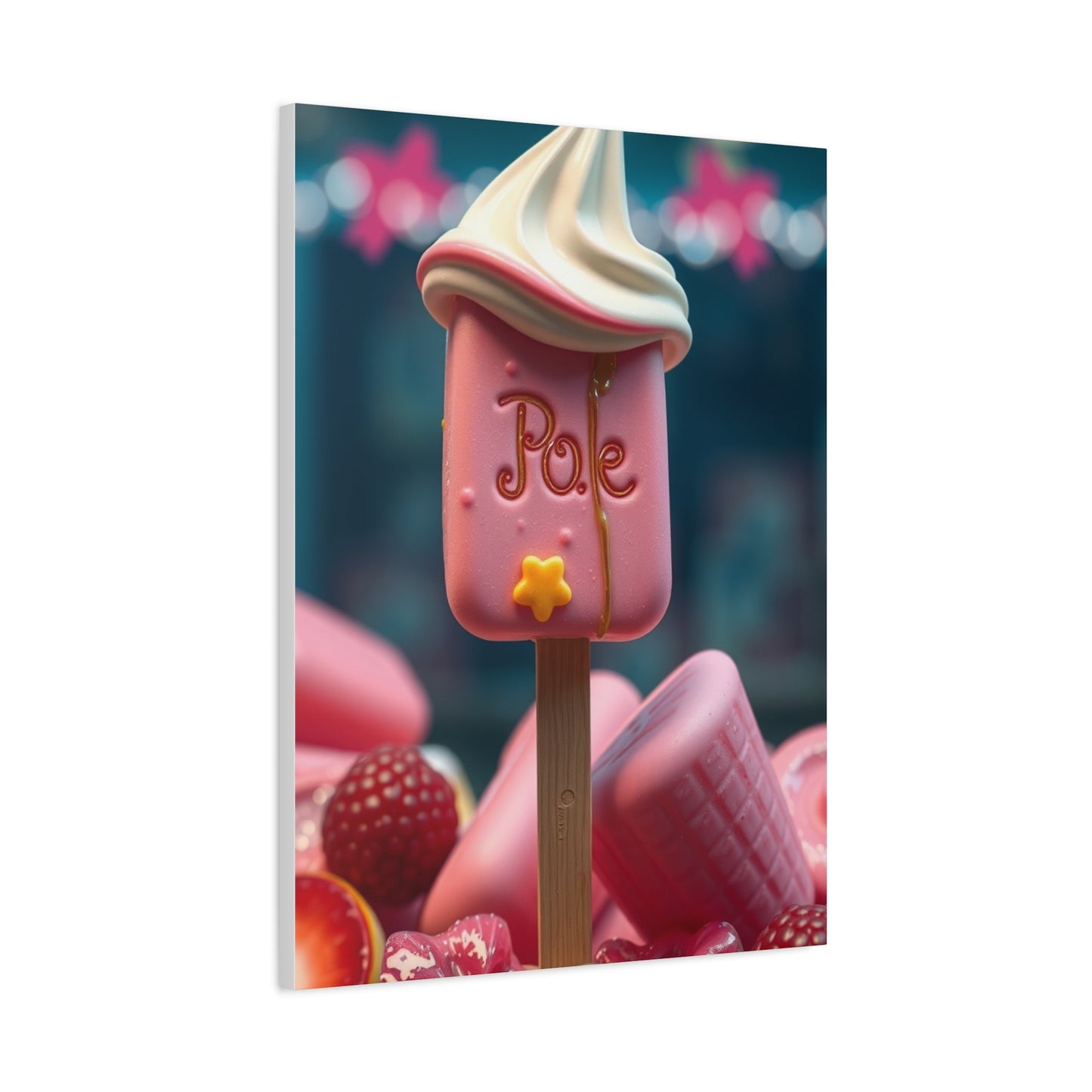Supreme Ice Cream & Popsicle Art Collection Wall Art & Canvas Print