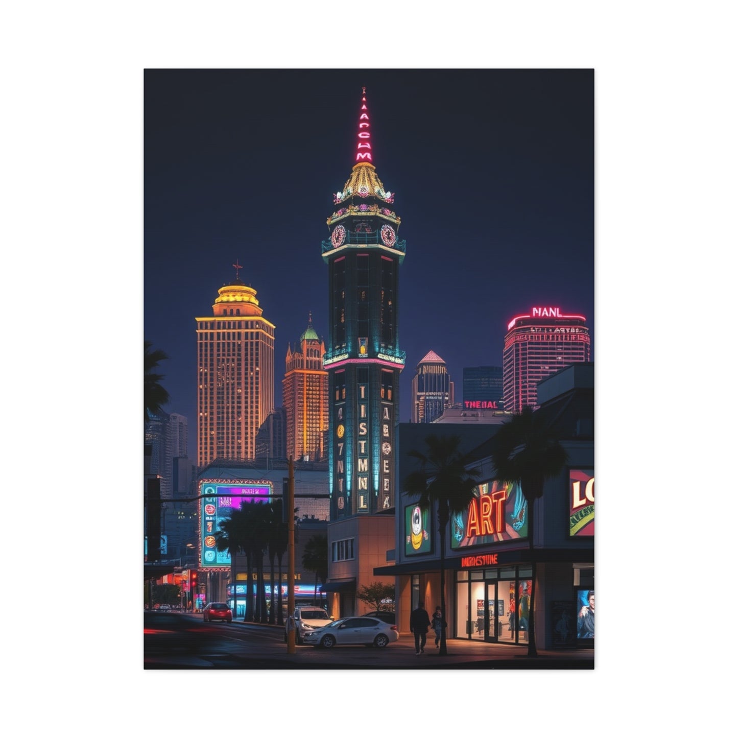 Los Angeles Art Supreme Gallery Wall Art & Canvas Print