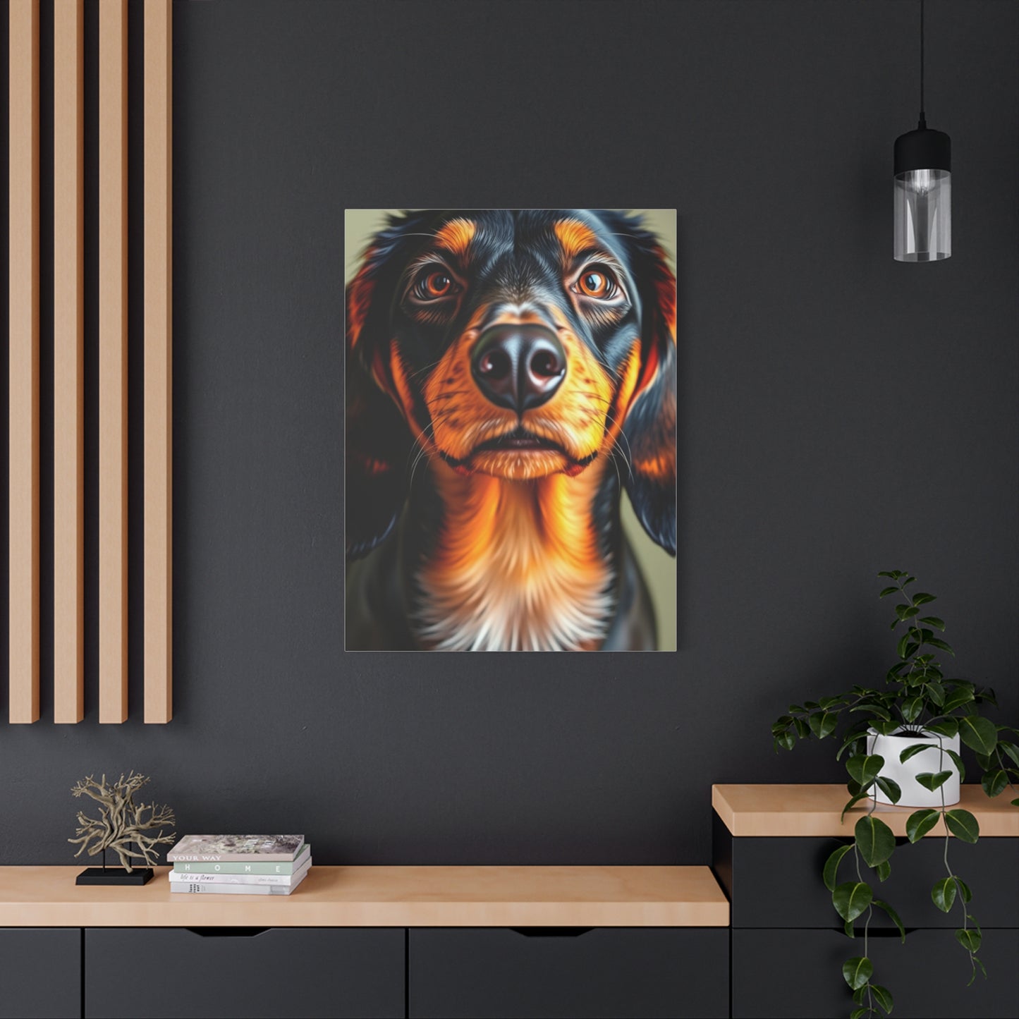 Vision Dachshund Art Art Wall Art & Canvas Print