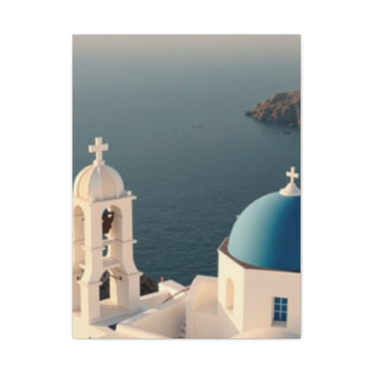Santorini Art Luxury Canvas Wall Art & Canvas Print