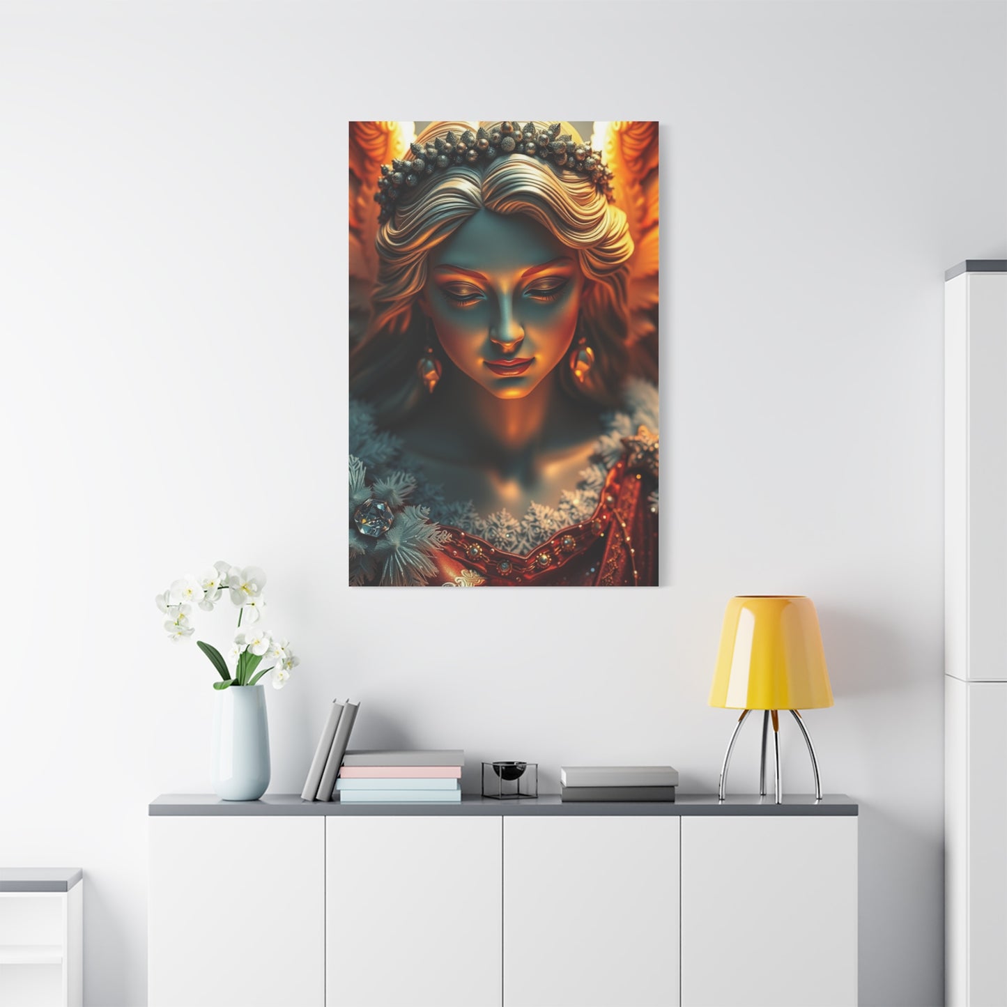 Supreme Christmas Angel Art Collection Wall Art & Canvas Print