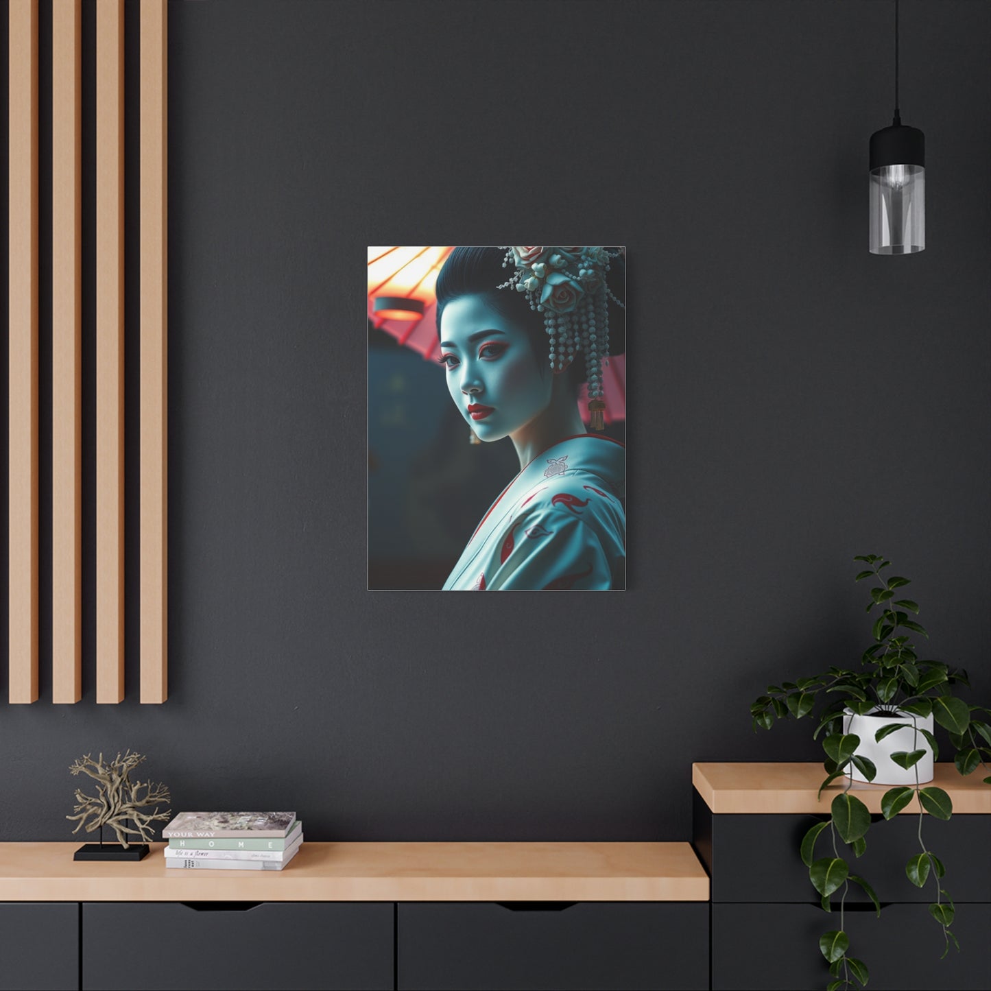 Masterpiece Geisha Art Vision Wall Art & Canvas Print