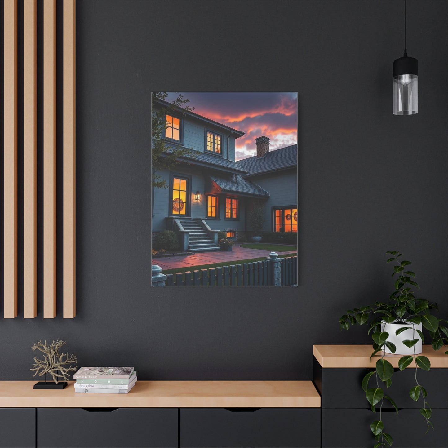House & Dwelling Art Luxury Canvas Wall Art & Canvas Print