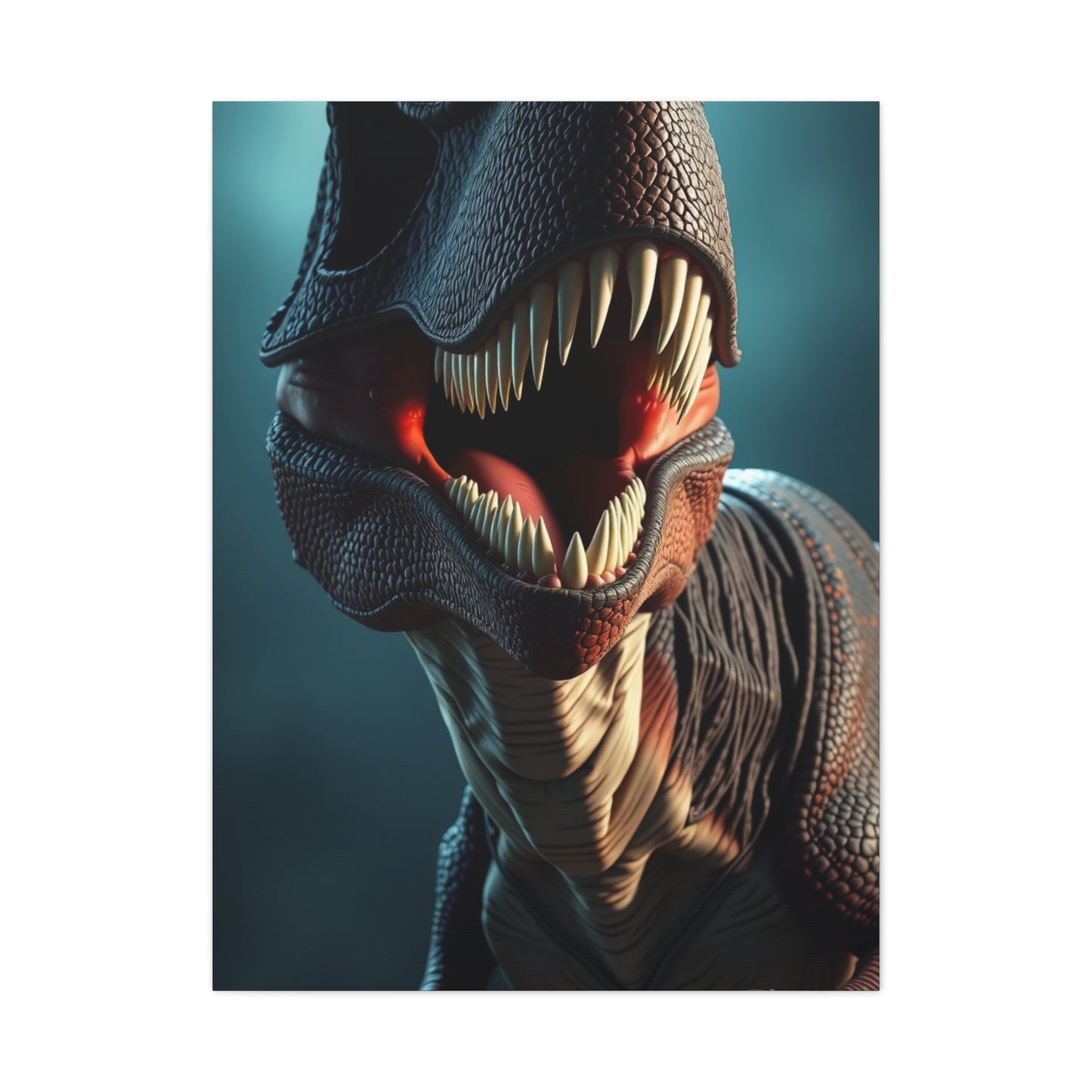 Tyrannosaurus Rex Art Luxury Canvas Wall Art & Canvas Print