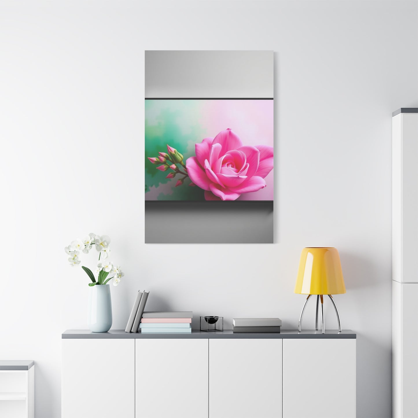 Green & Pink Canvas Art Refined Canvas Wall Art & Canvas Print