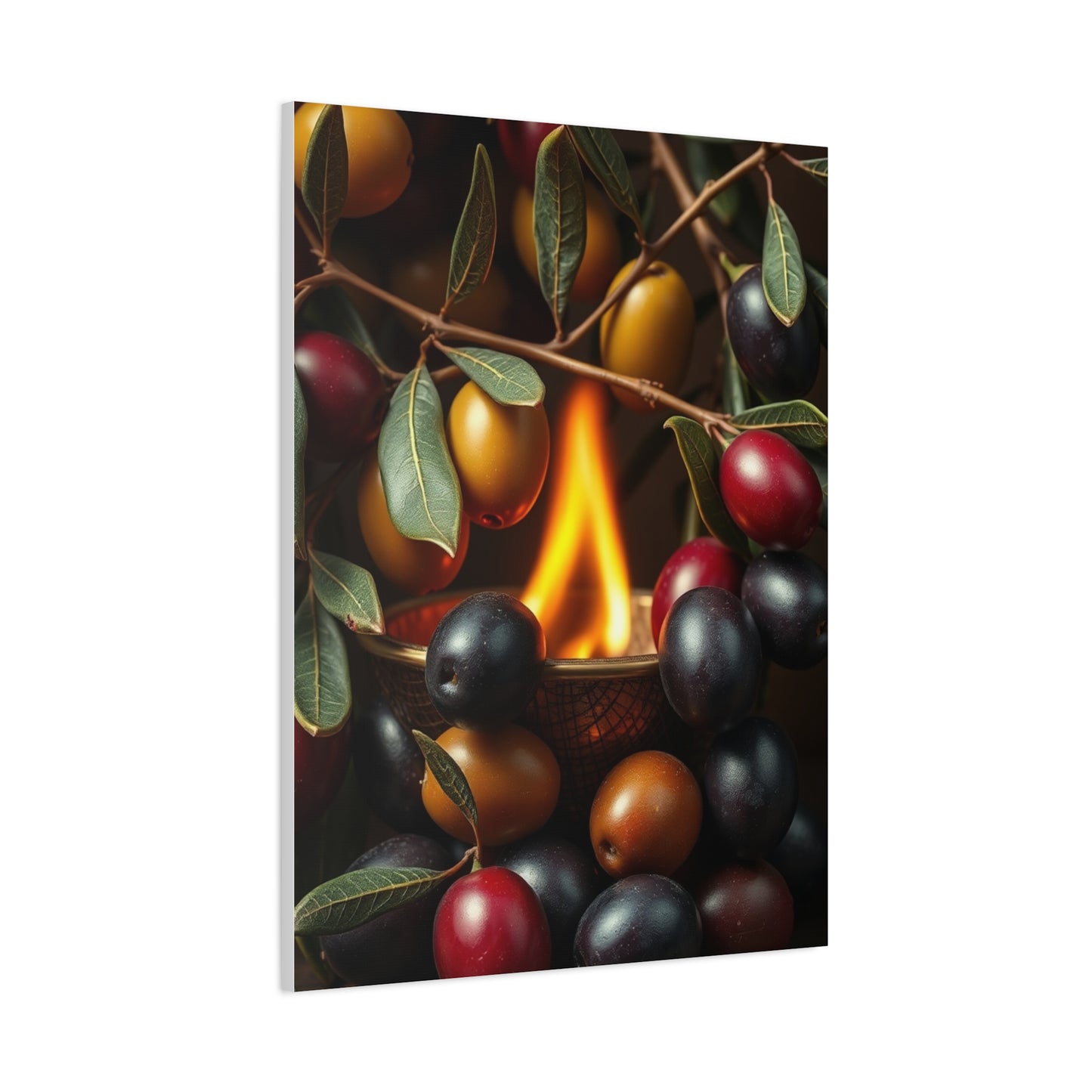 Verdant Elegance Canvas