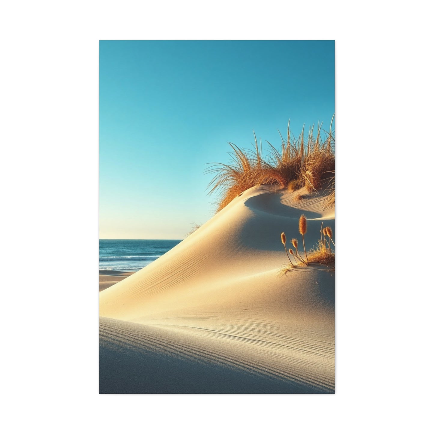 Vision Coastal Sand Dunes Art Art Wall Art & Canvas Print