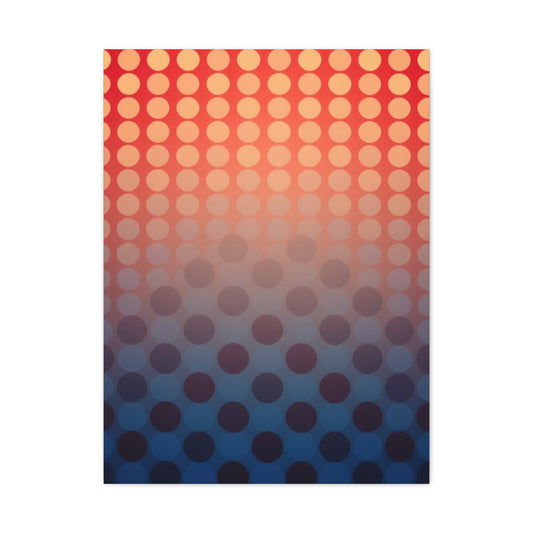 Supreme Polka Dot Pattern Art Collection Wall Art & Canvas Print