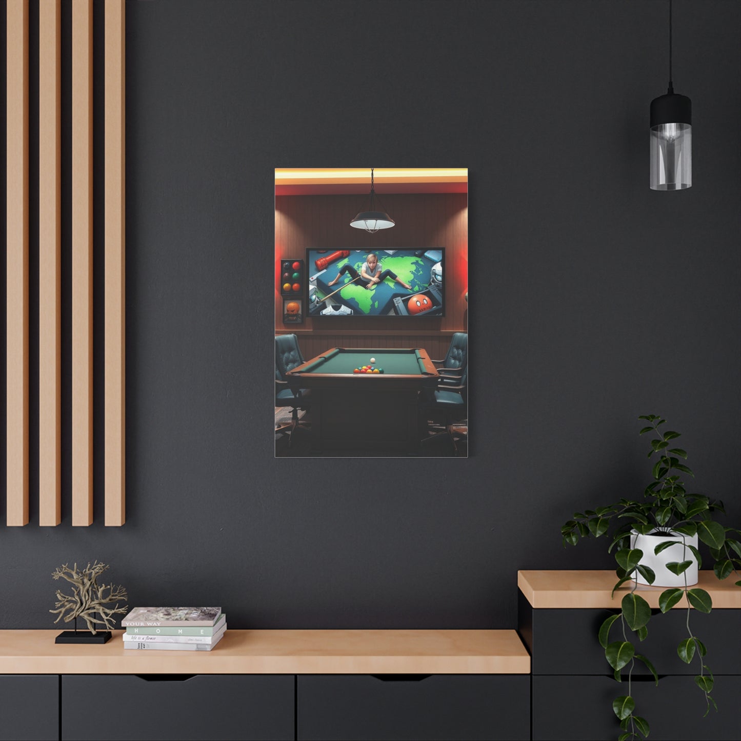 Game Room Art Luxury Canvas Wall Art & Canvas Print
