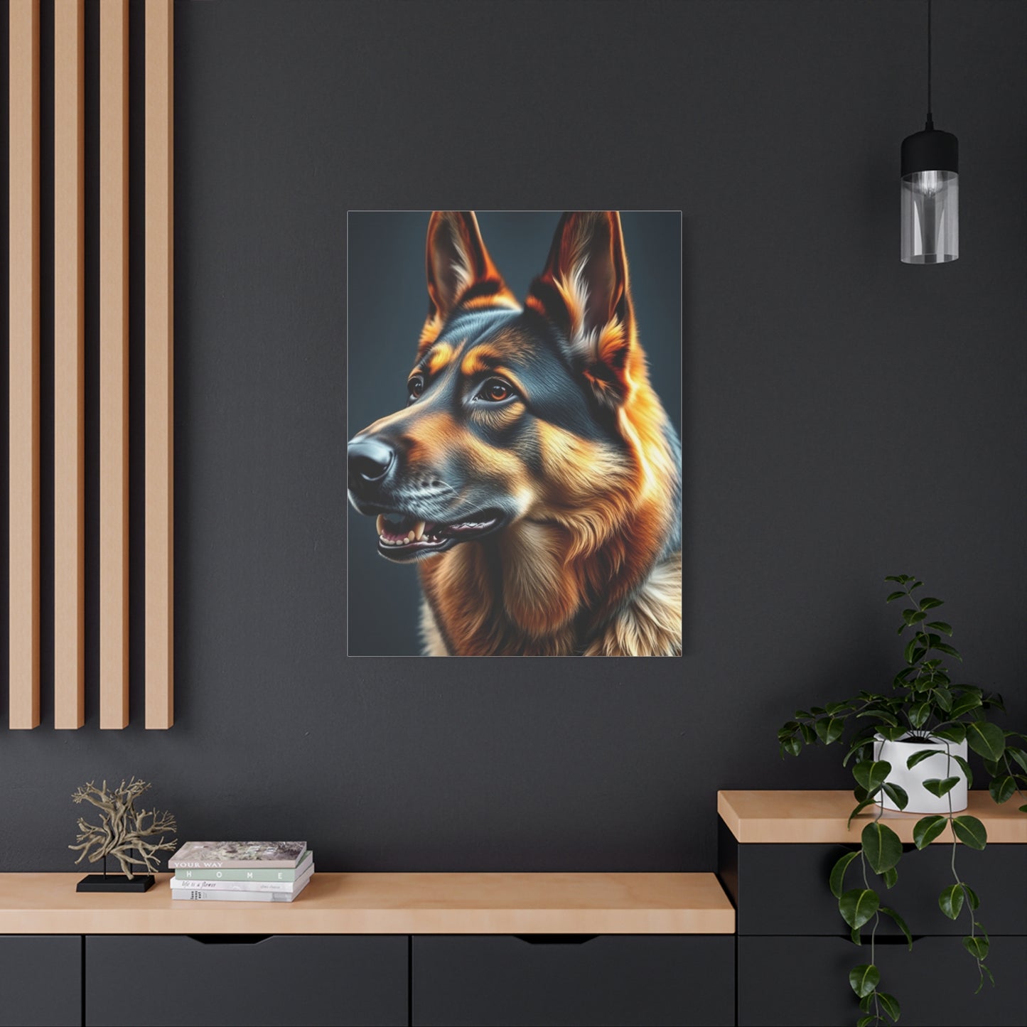 Supreme German Shepherd Art Collection Wall Art & Canvas Print