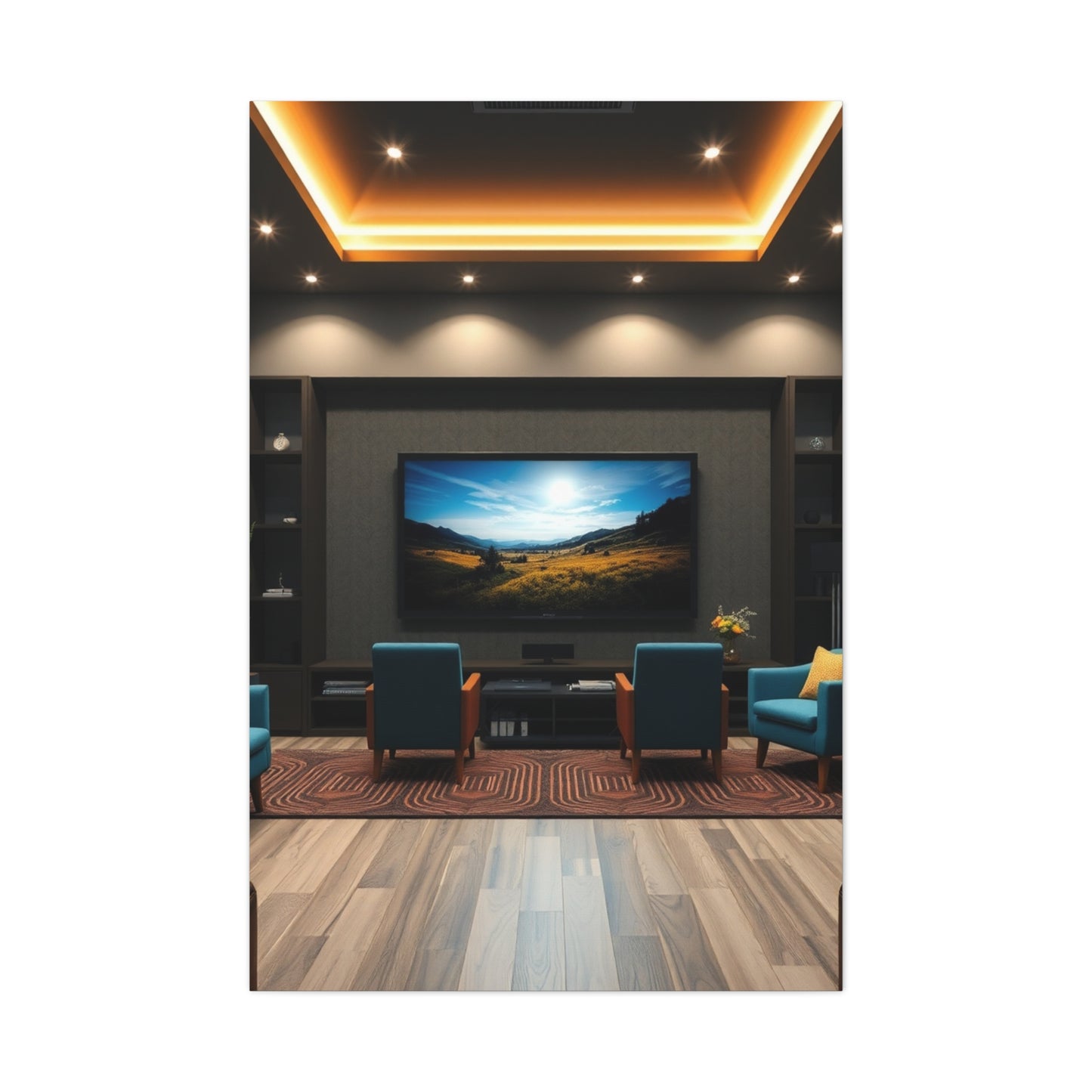 Collection Home Theatre Decor Art Art Wall Art & Canvas Print