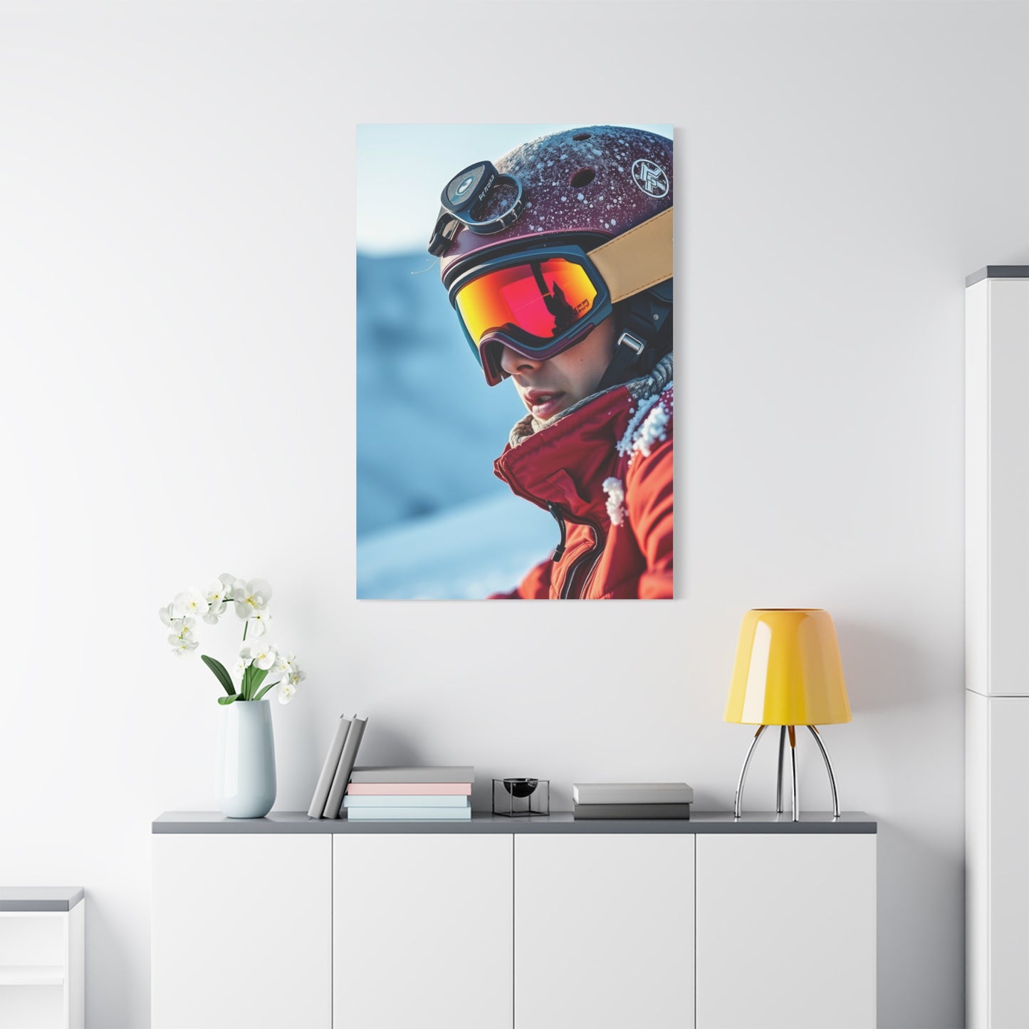 Skiing Art Supreme Gallery Wall Art & Canvas Print
