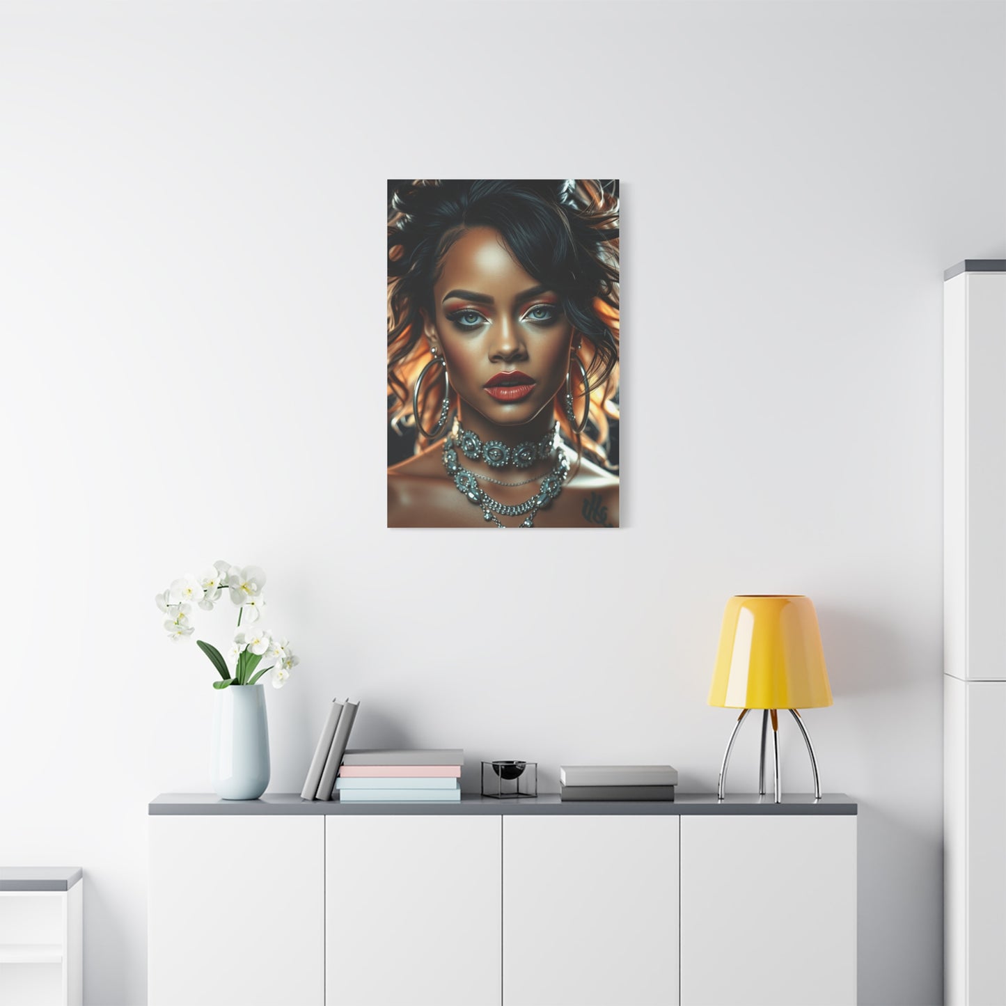 Regal Rihanna Canvas Display Wall Art & Canvas Print