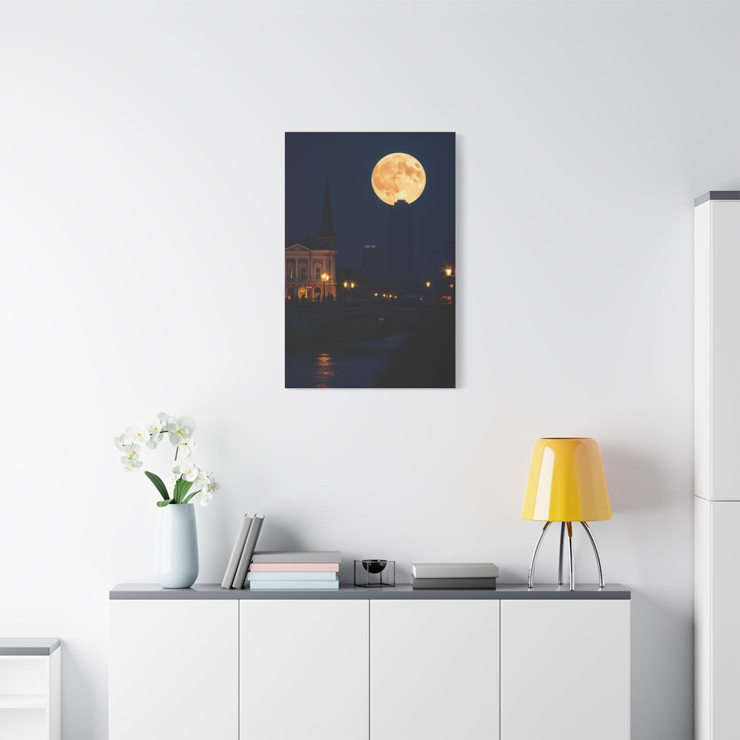Full Moon Art Supreme Gallery Wall Art & Canvas Print