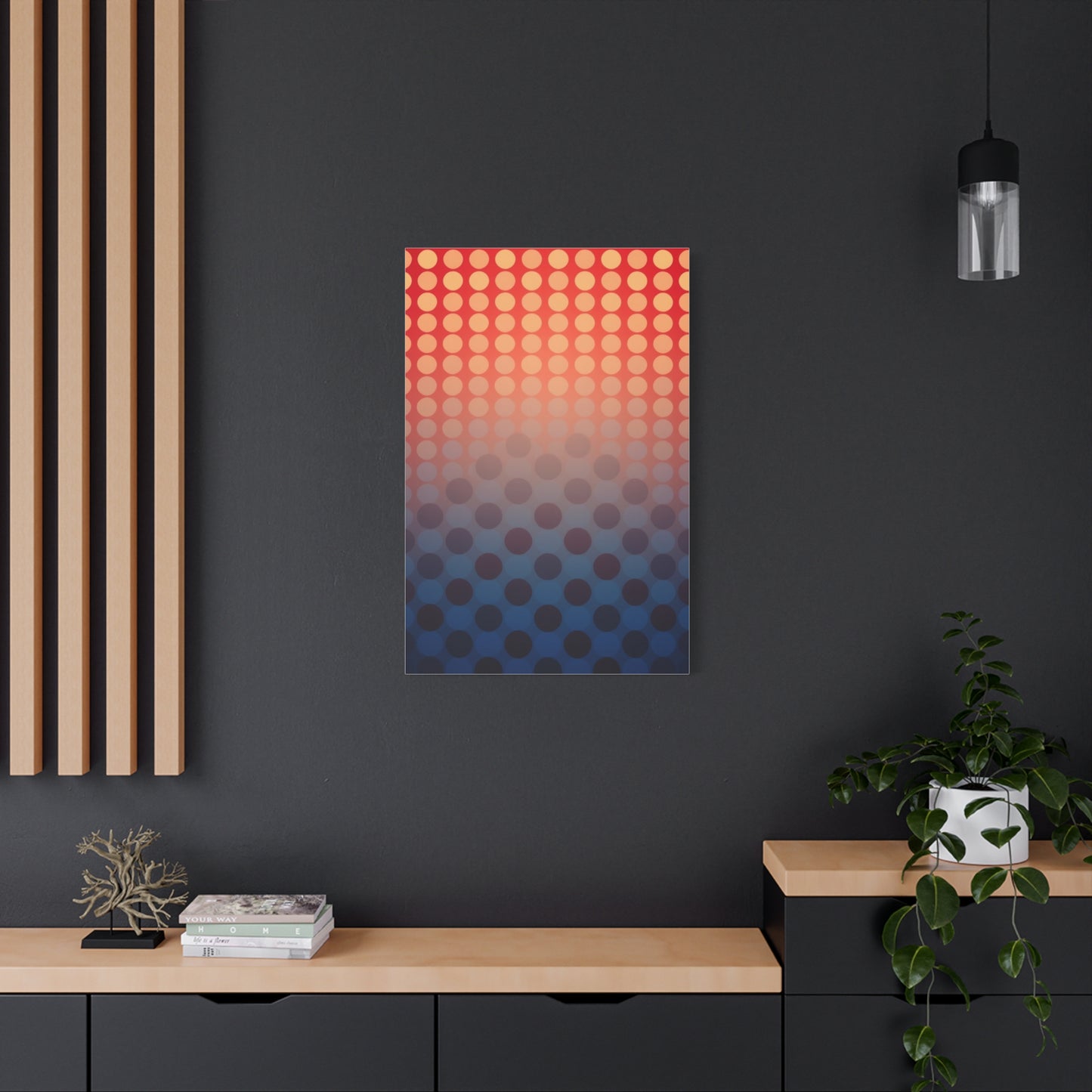 Supreme Polka Dot Pattern Art Collection Wall Art & Canvas Print