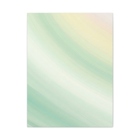 Soft Sage Gradient Flow Wall Art & Canvas Prints