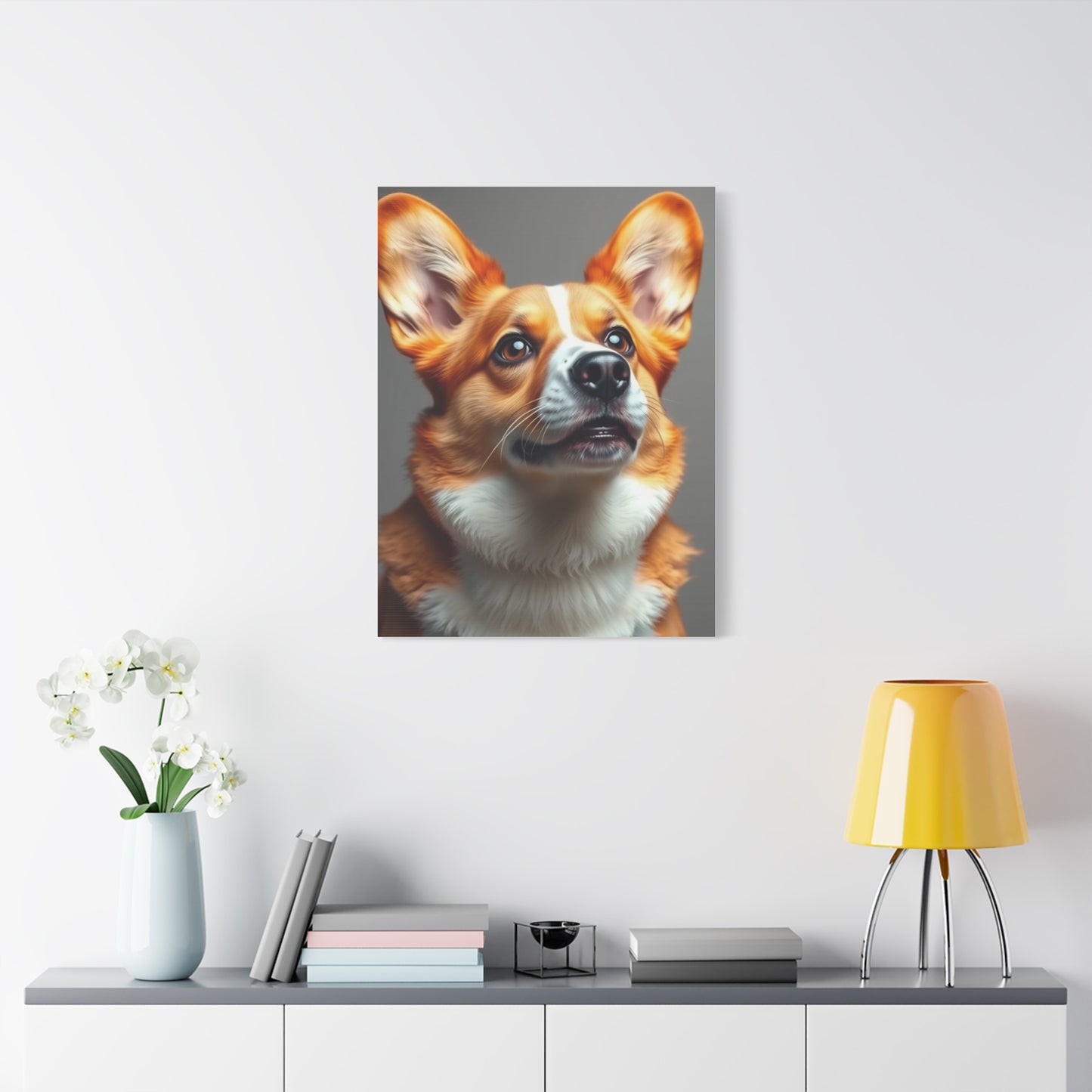 Corgi Dog Art Supreme Gallery Wall Art & Canvas Print