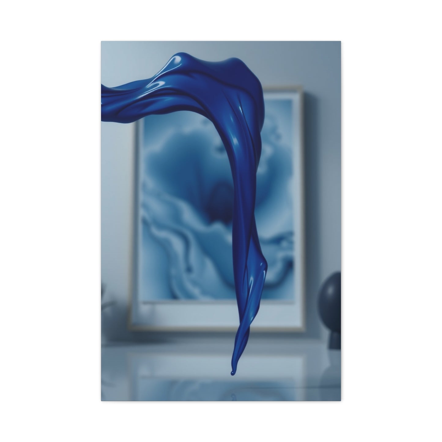 Navy Blue Art Refined Canvas Wall Art & Canvas Print