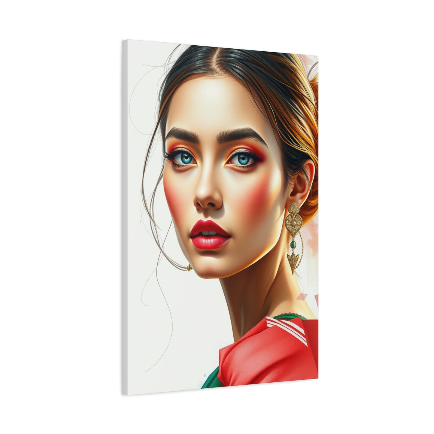 Masterpiece Fashion Illustration & Drawings Art Vision Wall Art & Canvas Print