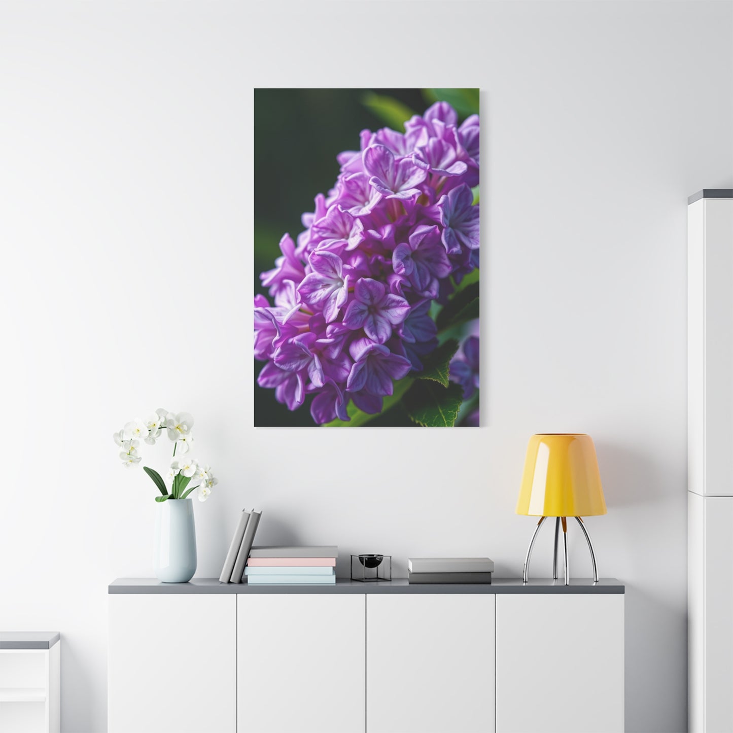 Supreme Lilac Flower Art Collection Wall Art & Canvas Print