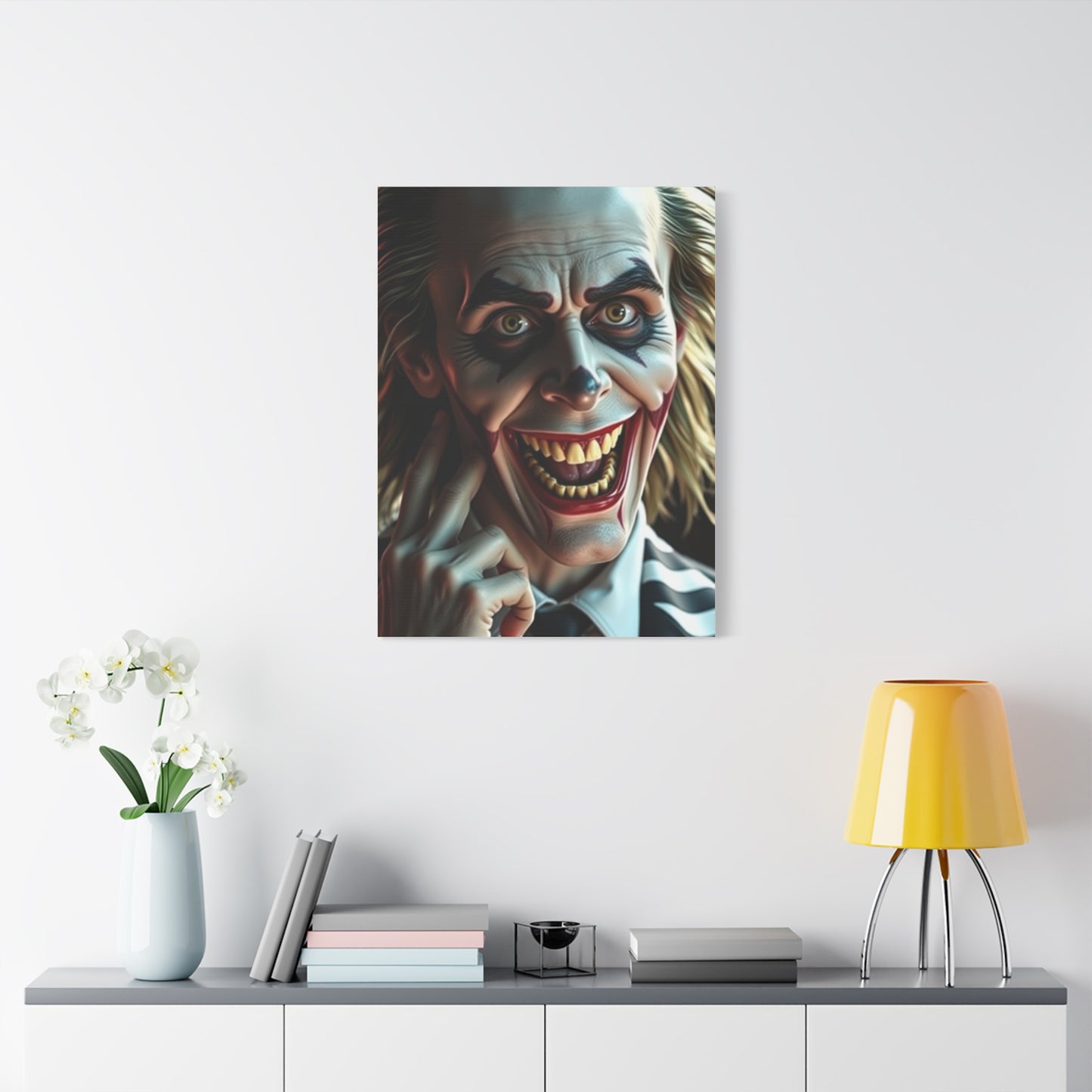 Elite Beetlejuice (Film Series) Characters Art Vision Wall Art & Canvas Print