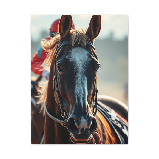 Horse Racing Art Luxury Canvas Wall Art & Canvas Print