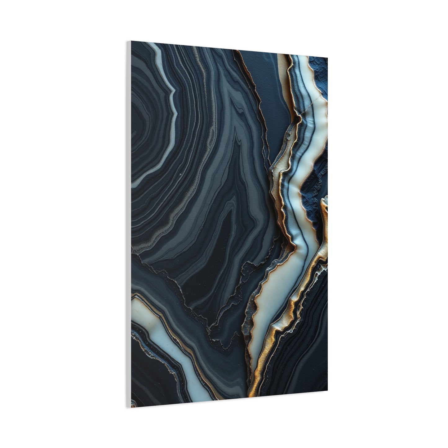 Masterpiece Charcoal, Onyx, and Ivory Art Vision Wall Art & Canvas Print