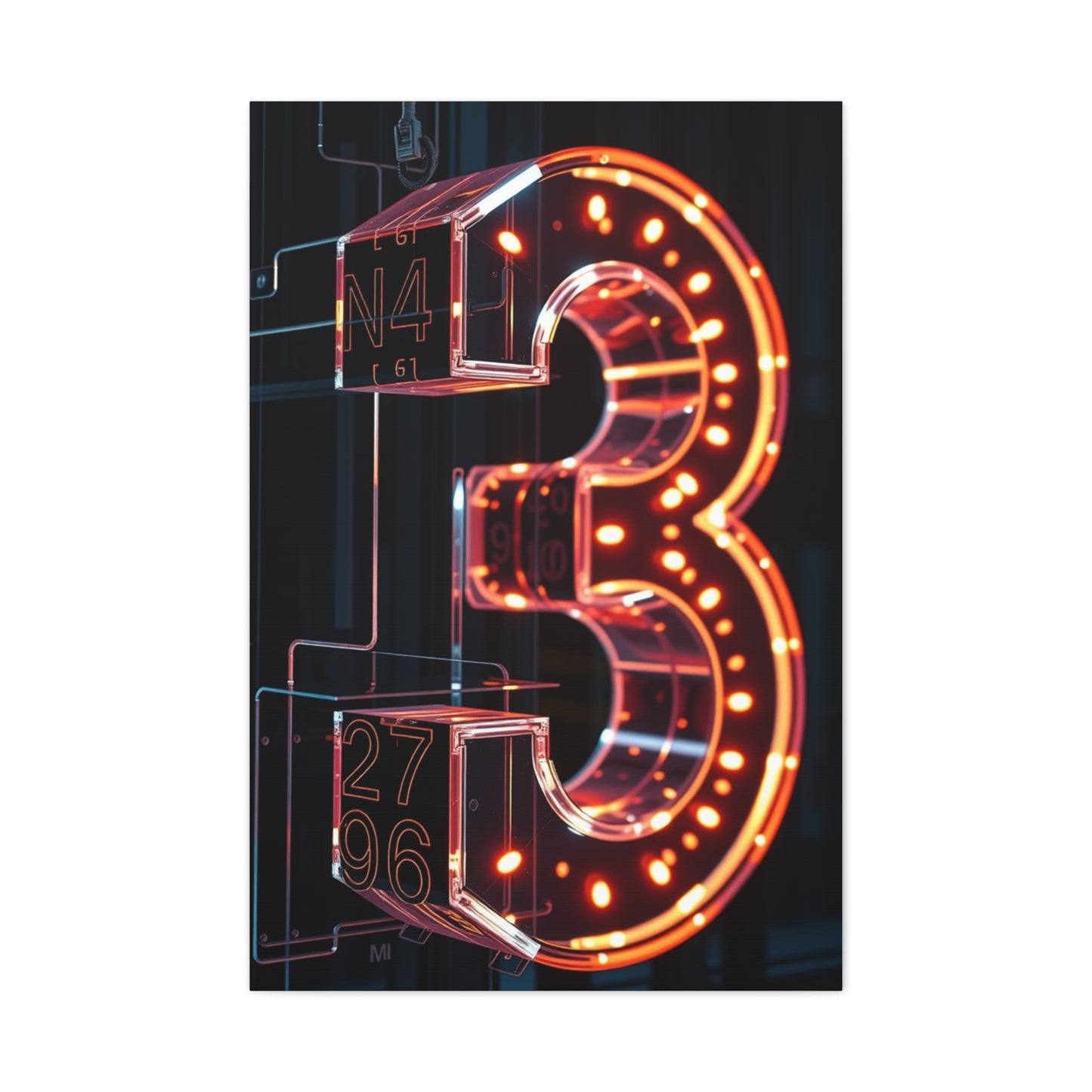 Collection Numbers Art Art Wall Art & Canvas Print