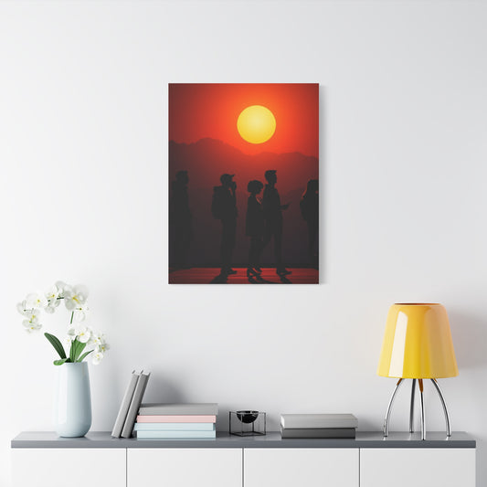 Silhouettes Art Supreme Gallery Wall Art & Canvas Print