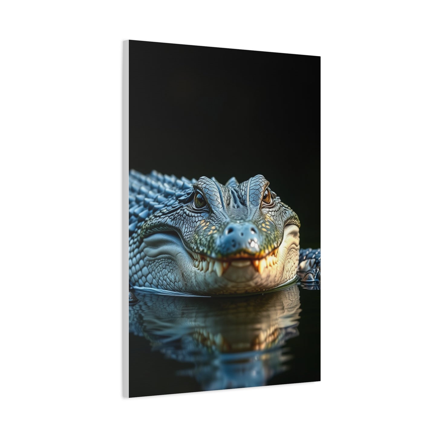 Crocodile & Alligator Art Refined Canvas Wall Art & Canvas Print