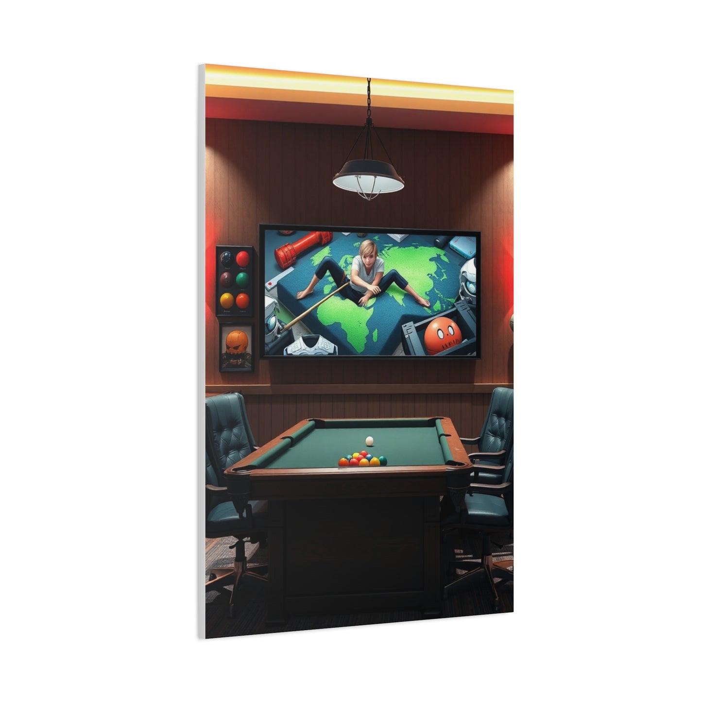 Game Room Art Luxury Canvas Wall Art & Canvas Print