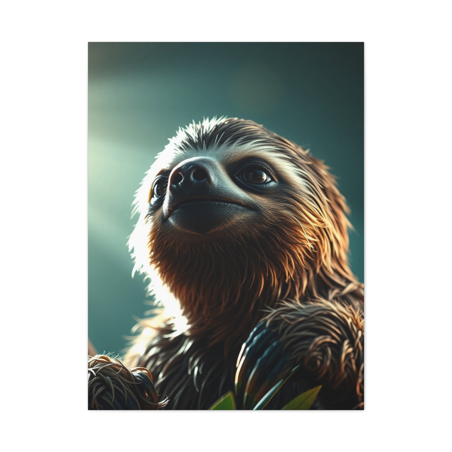 Sloth Art Refined Canvas Wall Art & Canvas Print