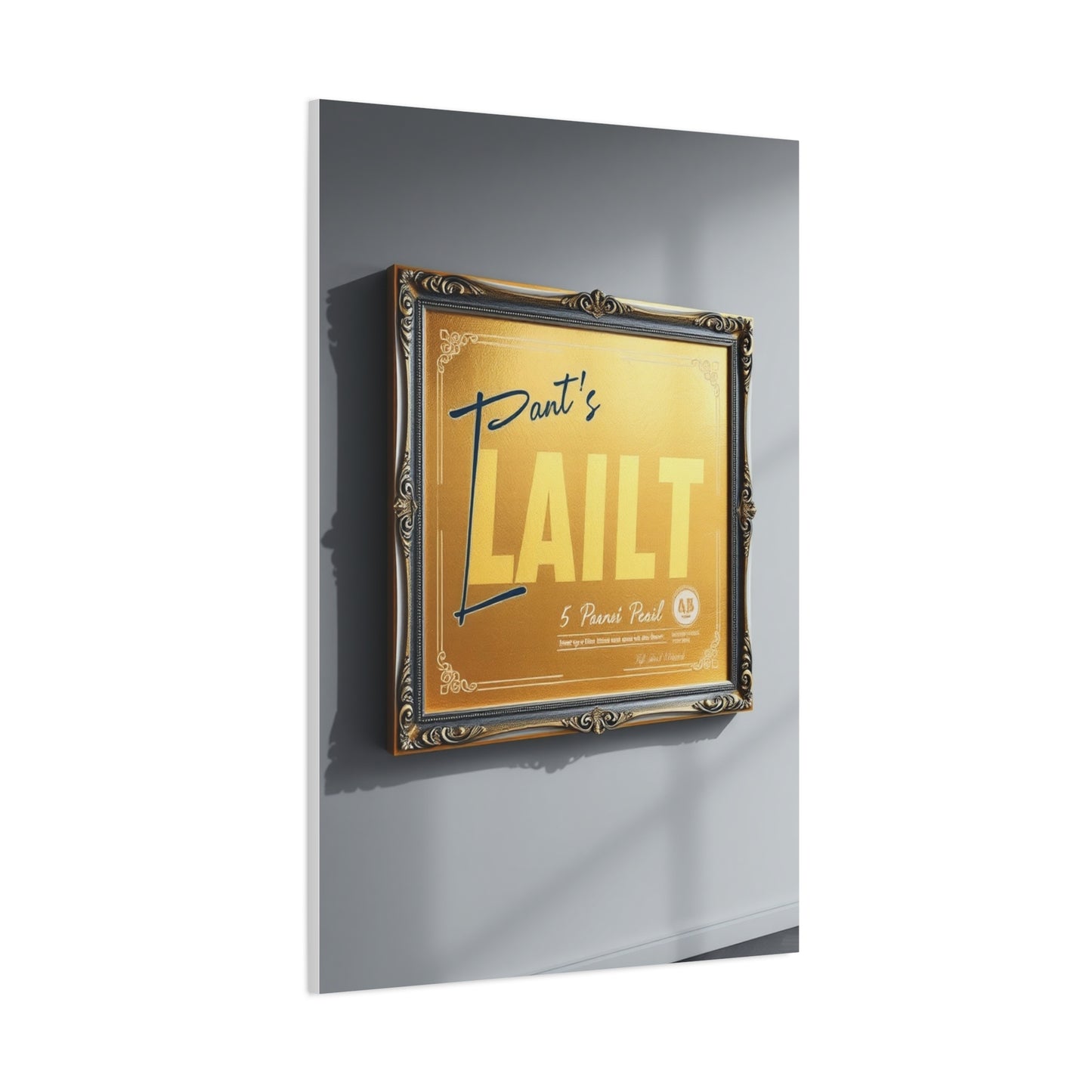 Gold & Silver Canvas Art Refined Canvas Wall Art & Canvas Print