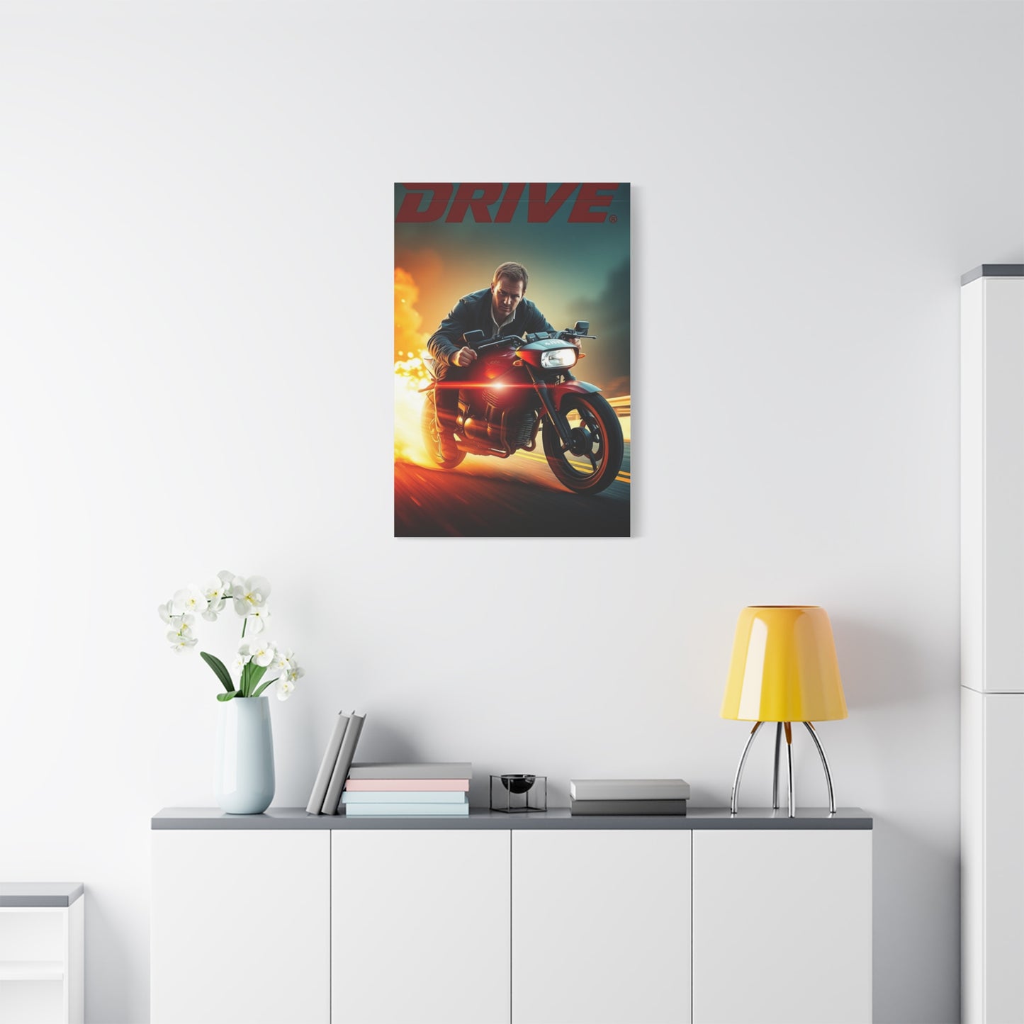 Drive (Film) Art Refined Canvas Wall Art & Canvas Print
