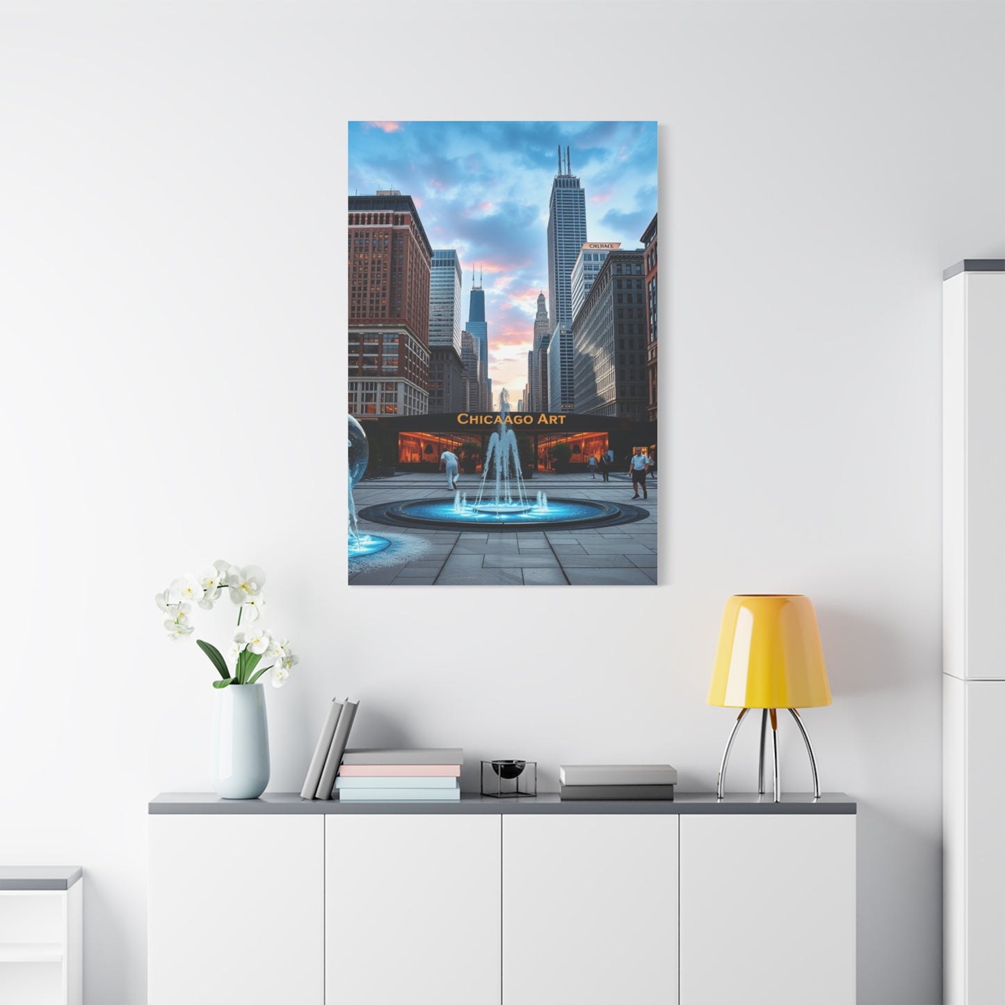 Vision Chicago Art Art Wall Art & Canvas Print