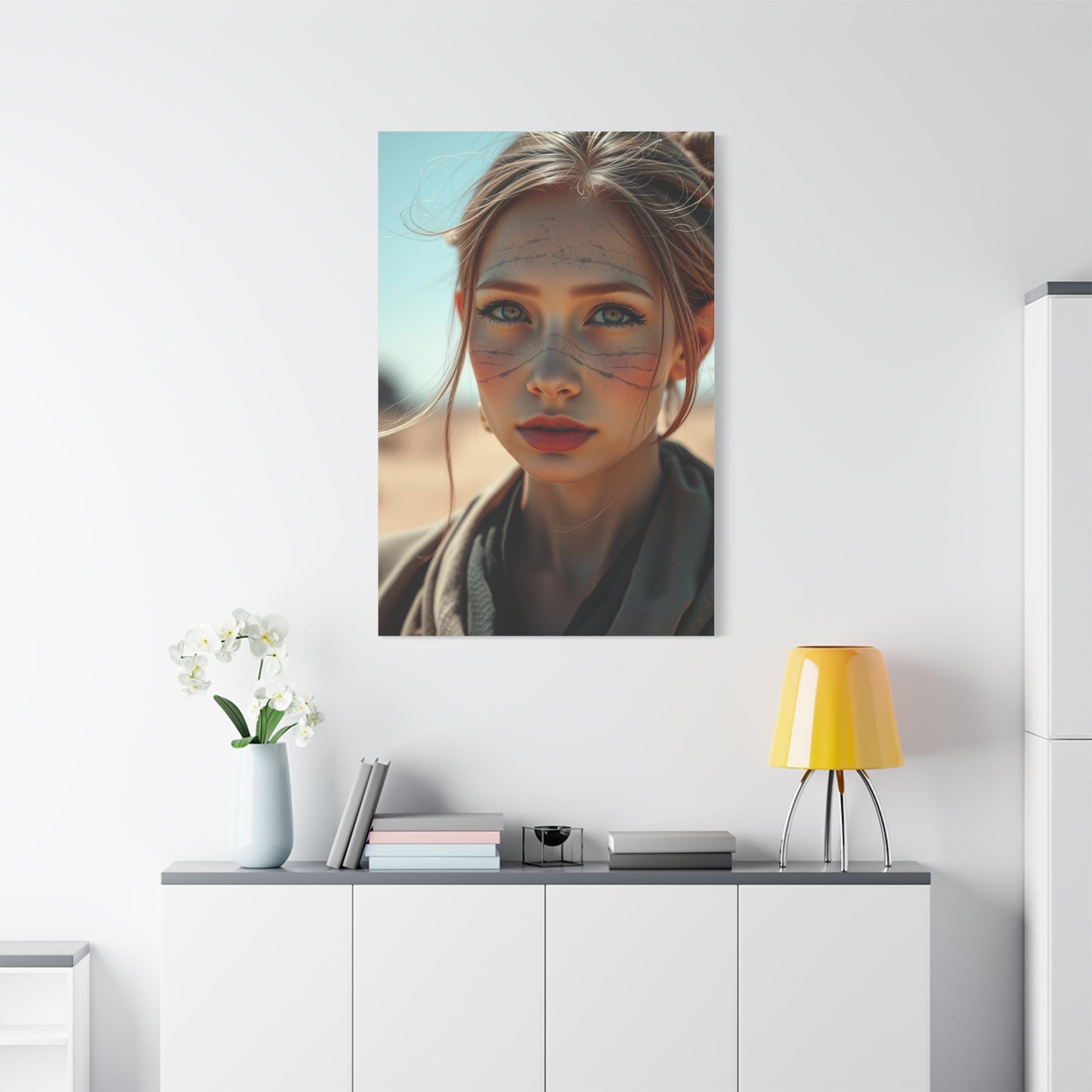 Supreme Black & Beige Art Collection Wall Art & Canvas Print