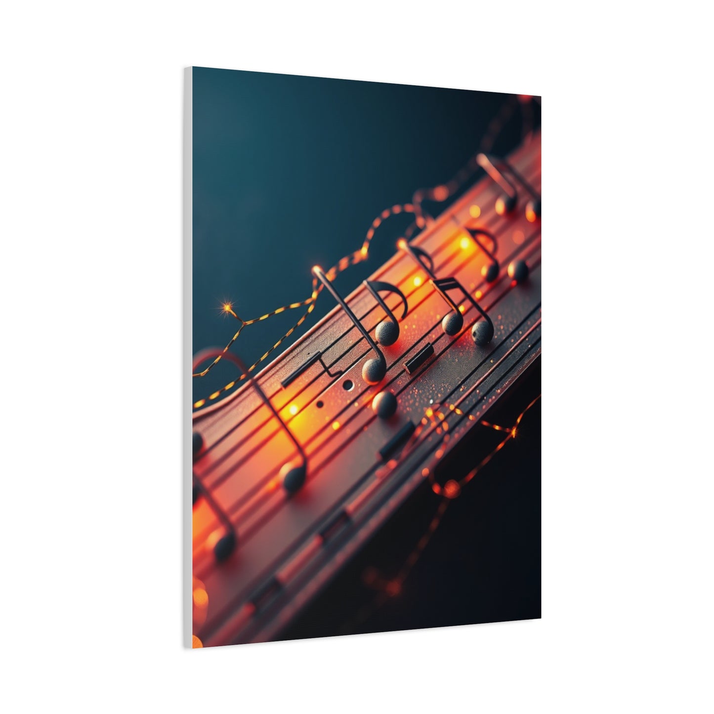 Masterpiece Musical Notes Art Vision Wall Art & Canvas Print