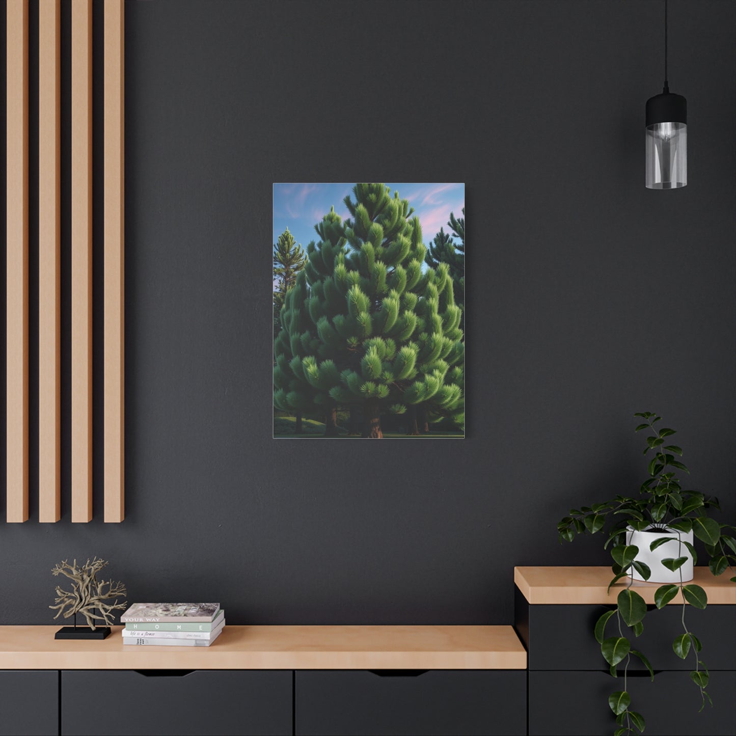 Pine Tree Art Supreme Gallery Wall Art & Canvas Print