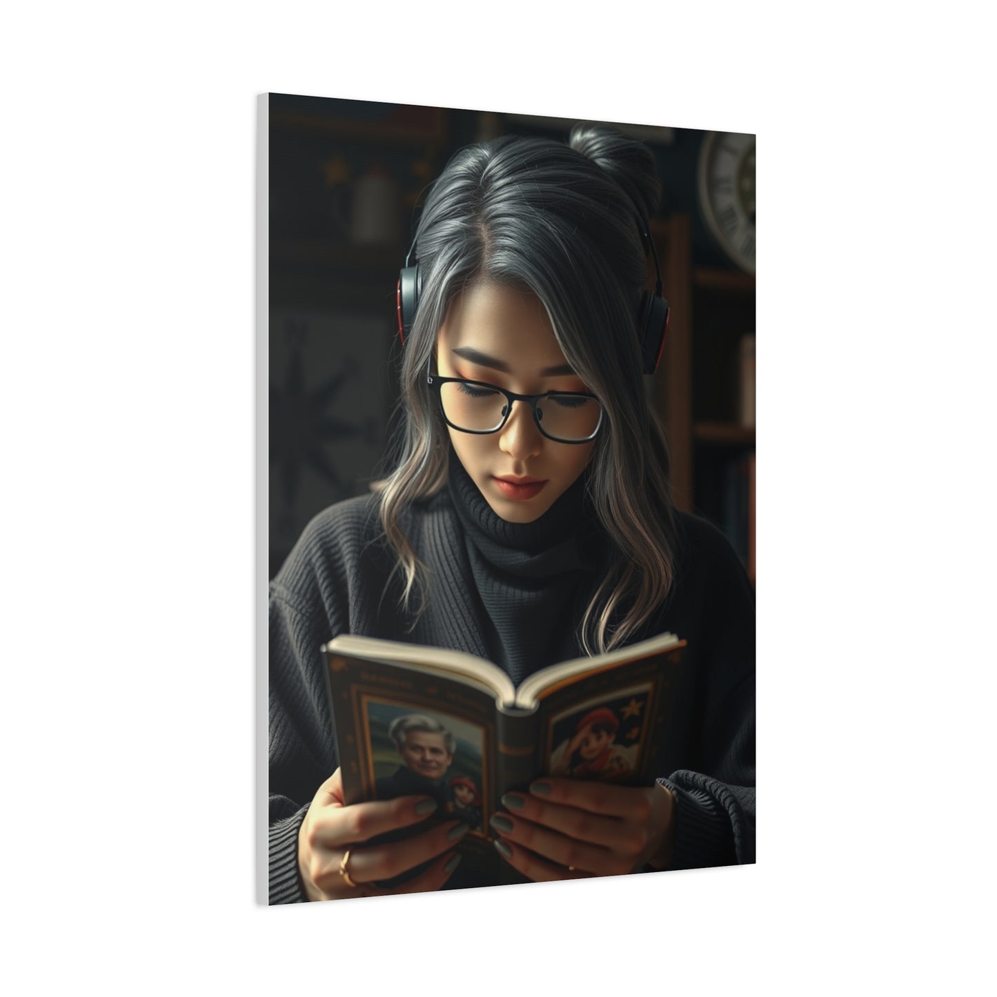 Reading Wall Art Refined Canvas Wall Art & Canvas Print