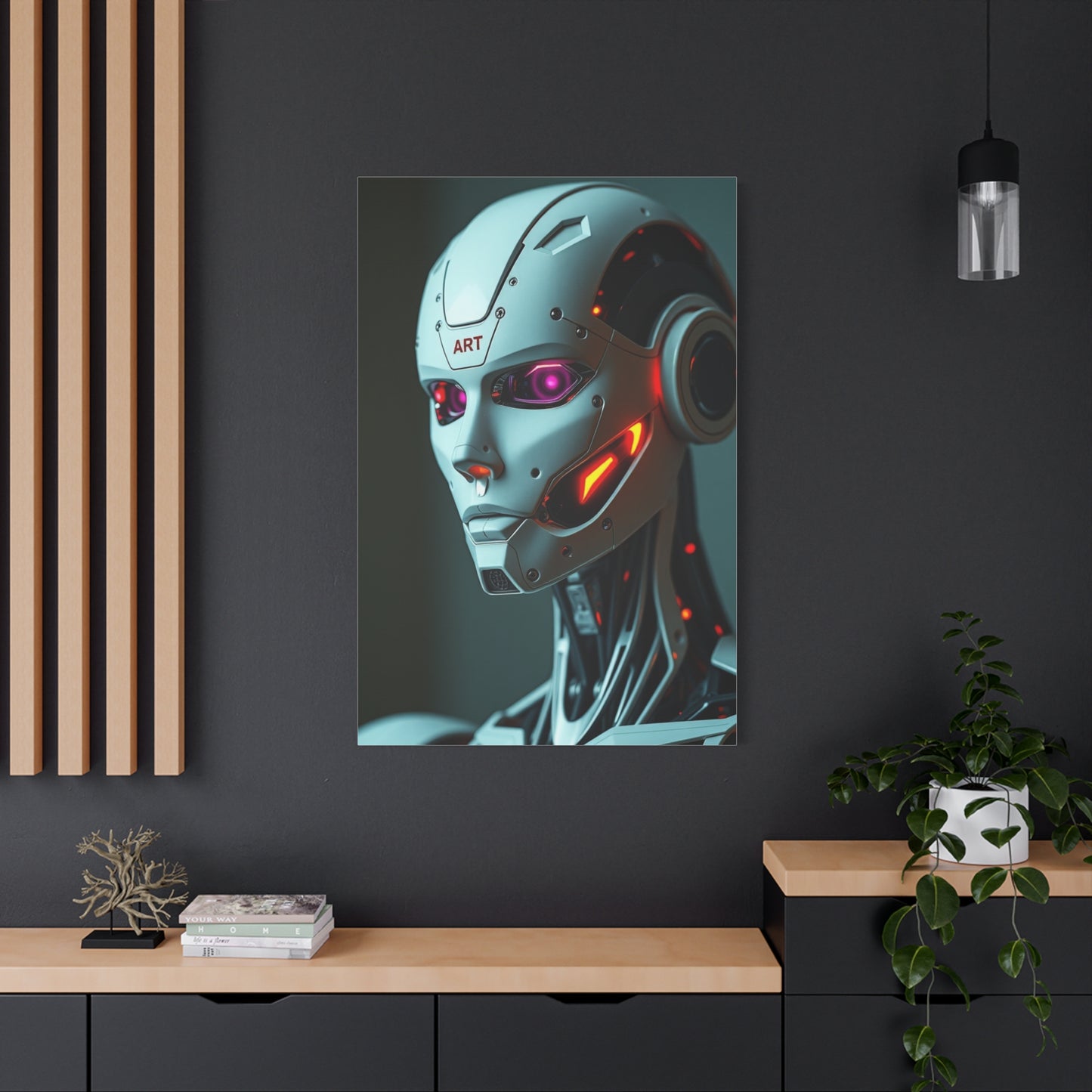 Robot Art Refined Canvas Wall Art & Canvas Print