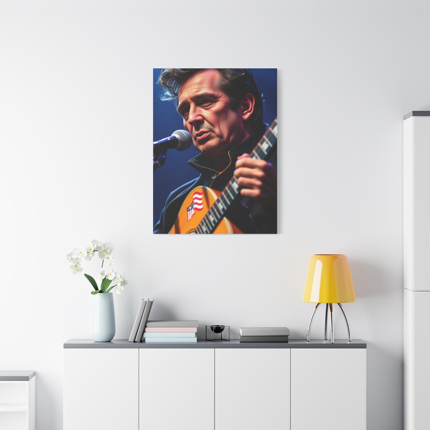 Johnny Cash Art Luxury Canvas Wall Art & Canvas Print
