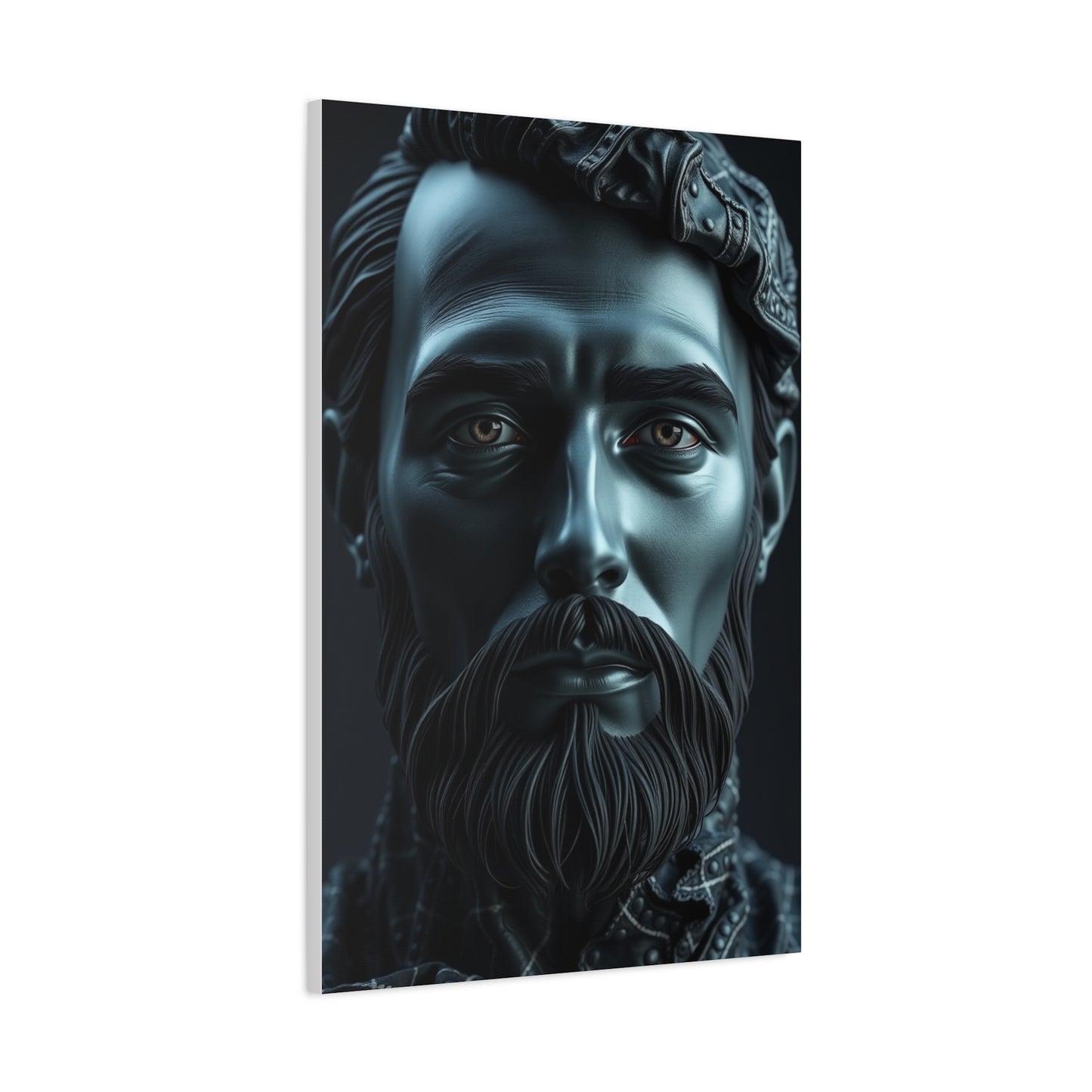 Supreme Charcoal, Onyx, and Ivory Art Collection Wall Art & Canvas Print