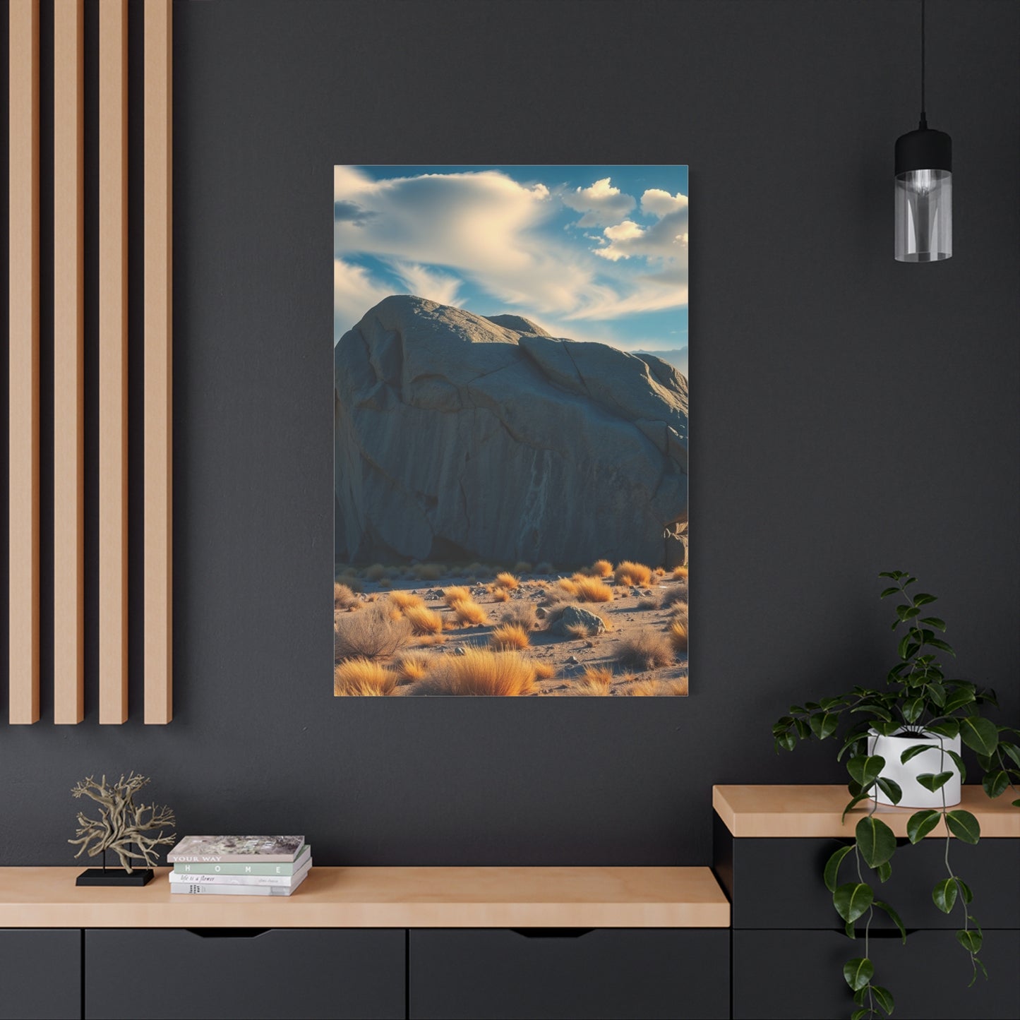 Vision Boulder Art Art Wall Art & Canvas Print