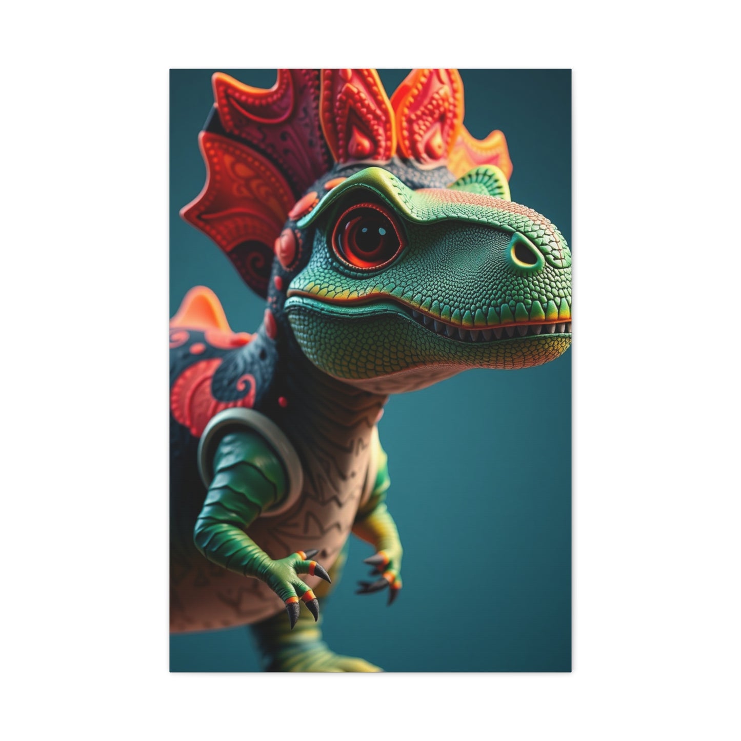 Kid’s Dinosaur Art Supreme Gallery Wall Art & Canvas Print