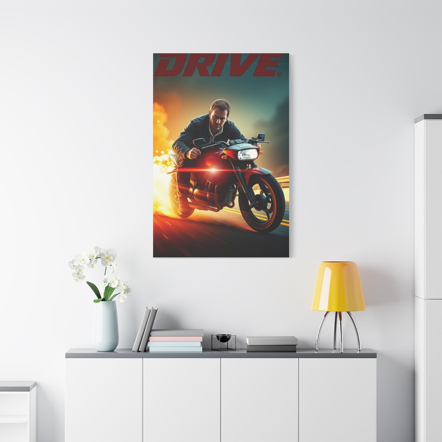 Drive (Film) Art Refined Canvas Wall Art & Canvas Print